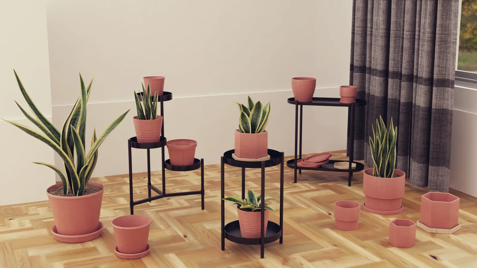 Plants pots collection vol 01