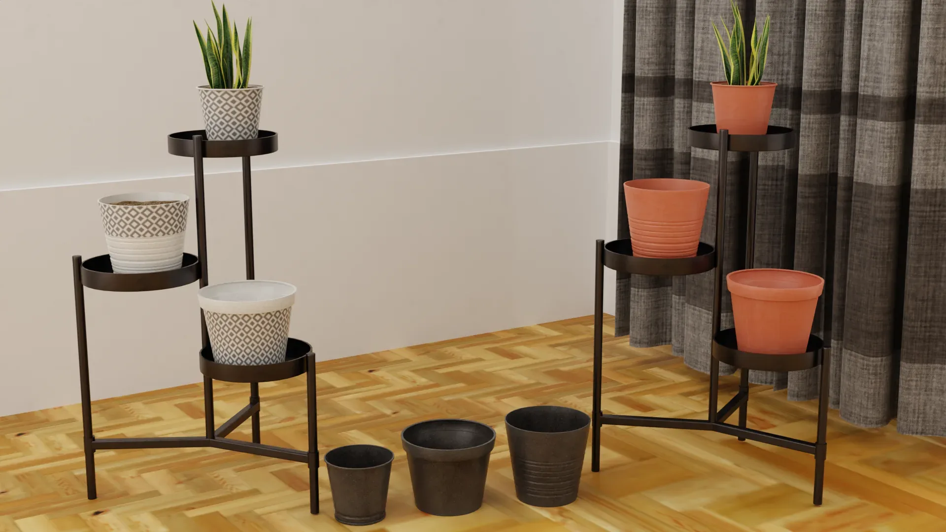 Plants pots collection vol 01