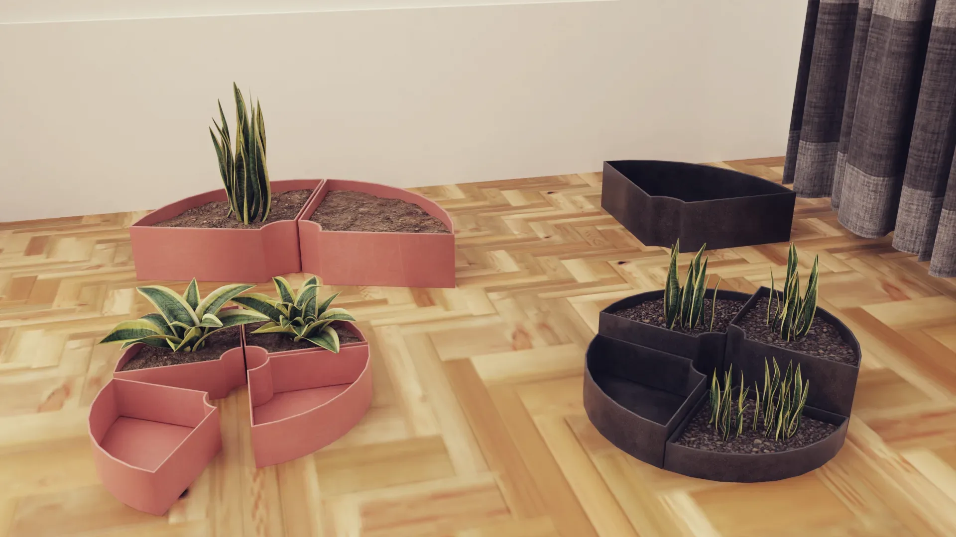 Plants pots collection vol 02