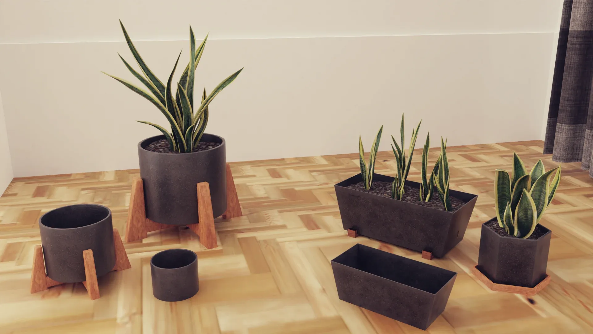 Plants pots collection vol 02