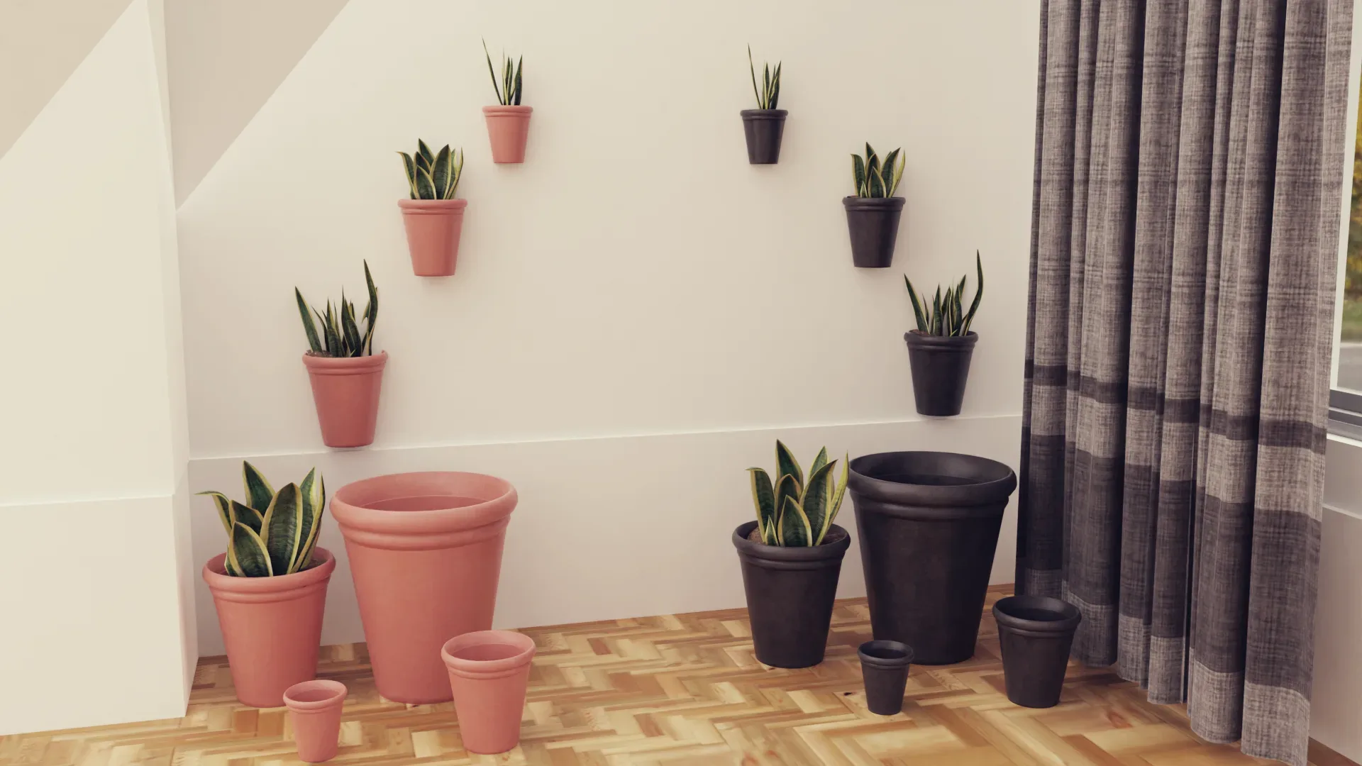 Plants pots collection vol 02
