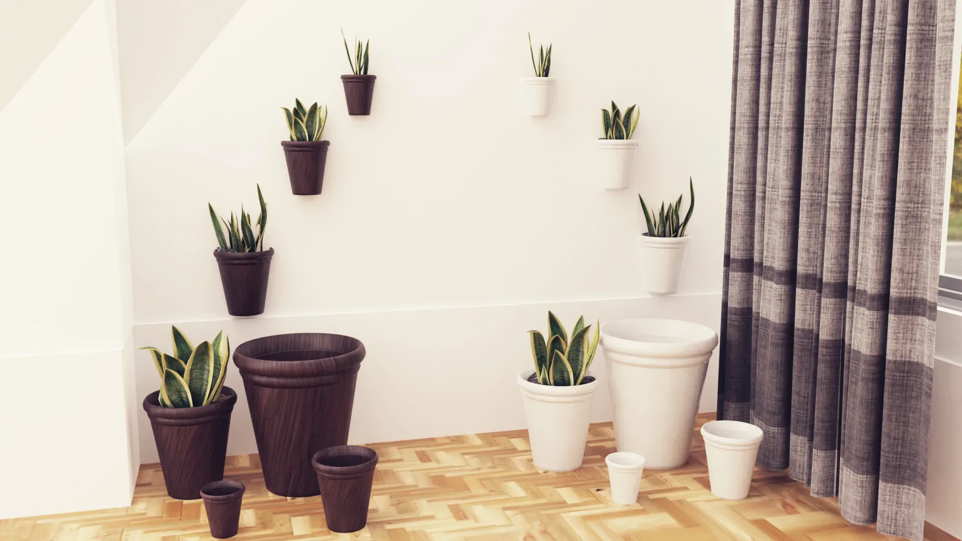 Plants pots collection vol 02