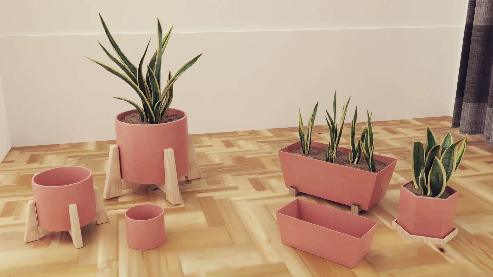 Plants pots collection vol 02