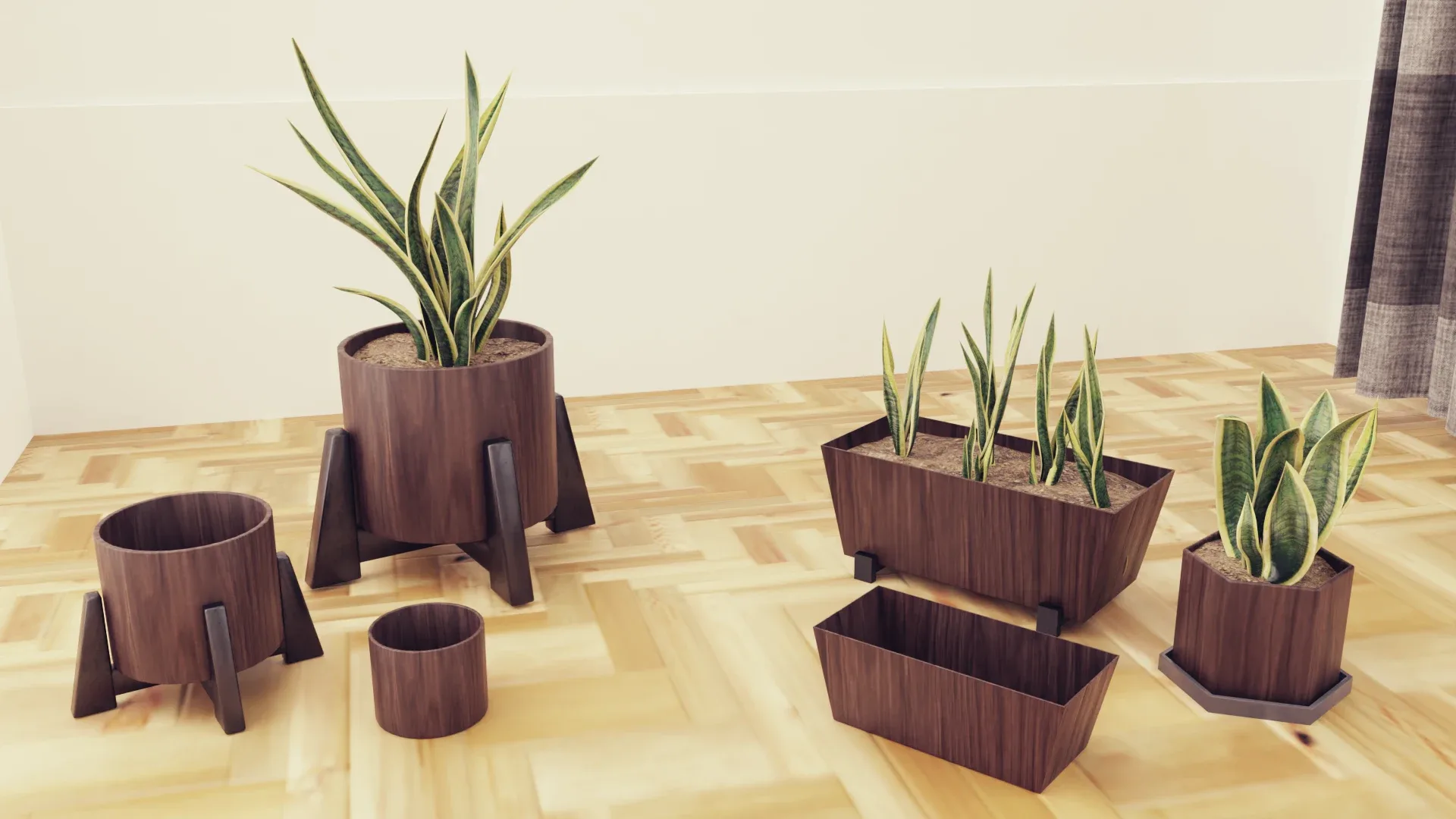 Plants pots collection vol 02
