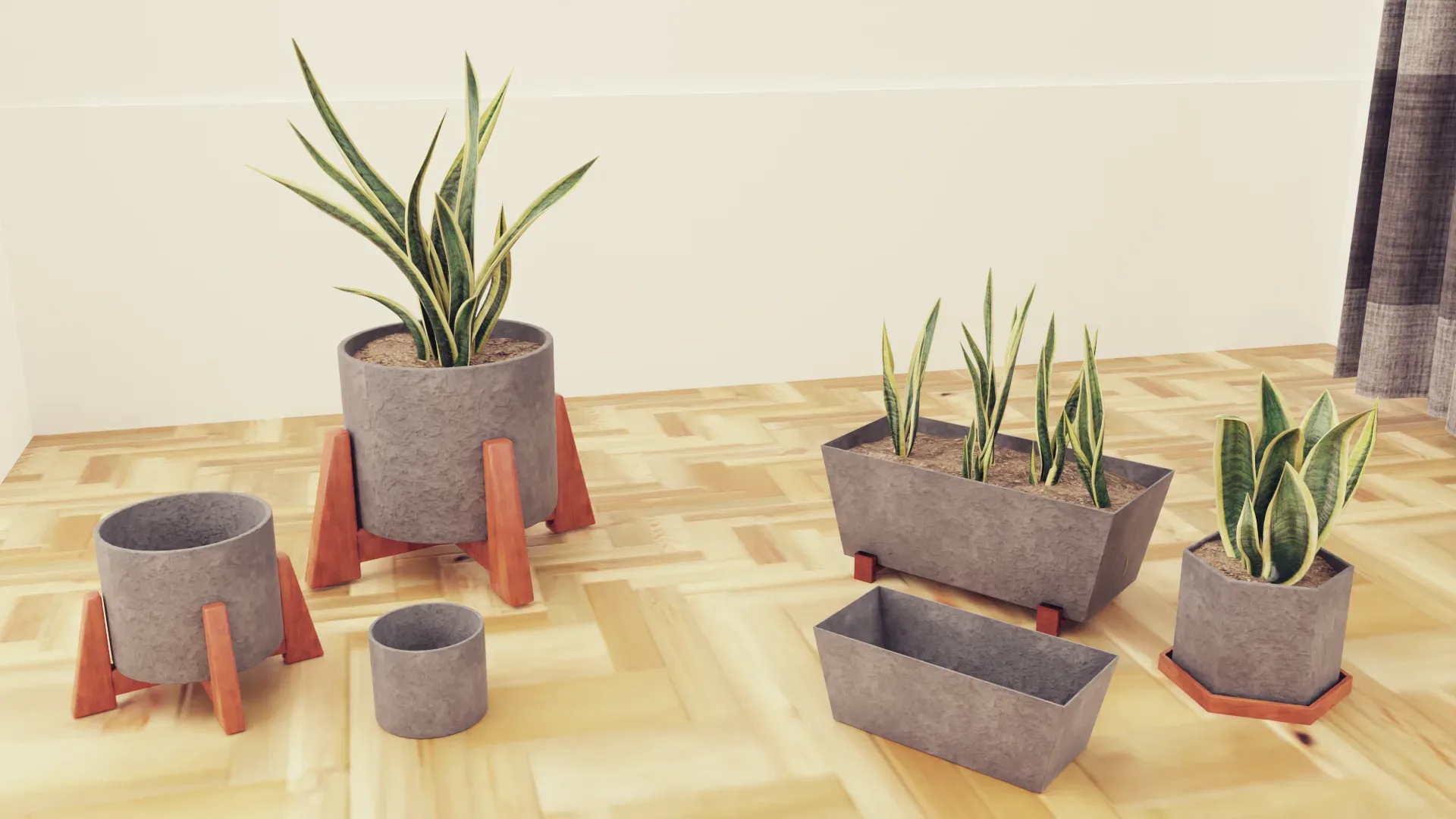 Plants pots collection vol 02