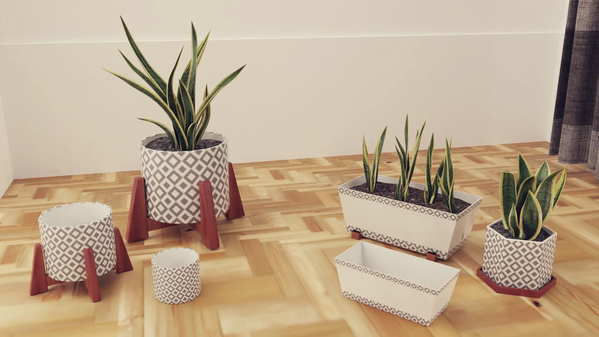 Plants pots collection vol 02