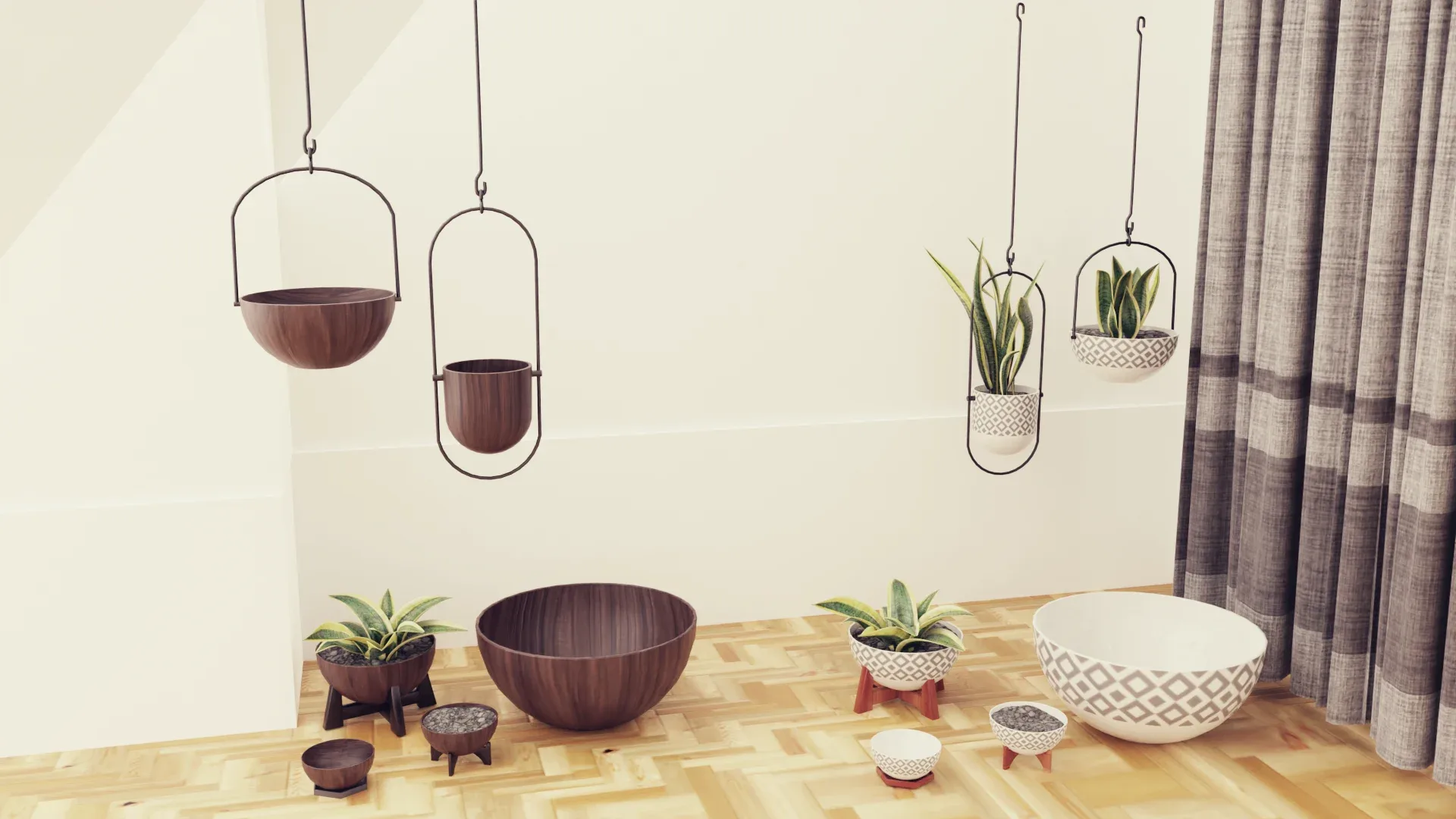 Plants pots collection vol 02