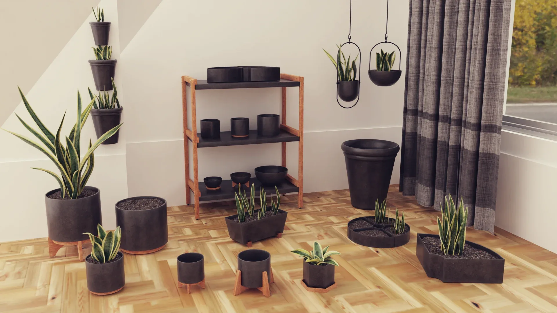 Plants pots collection vol 02