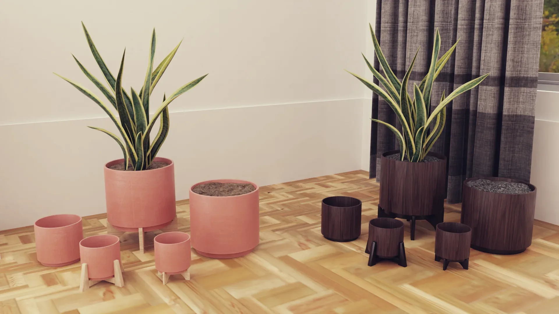 Plants pots collection vol 02