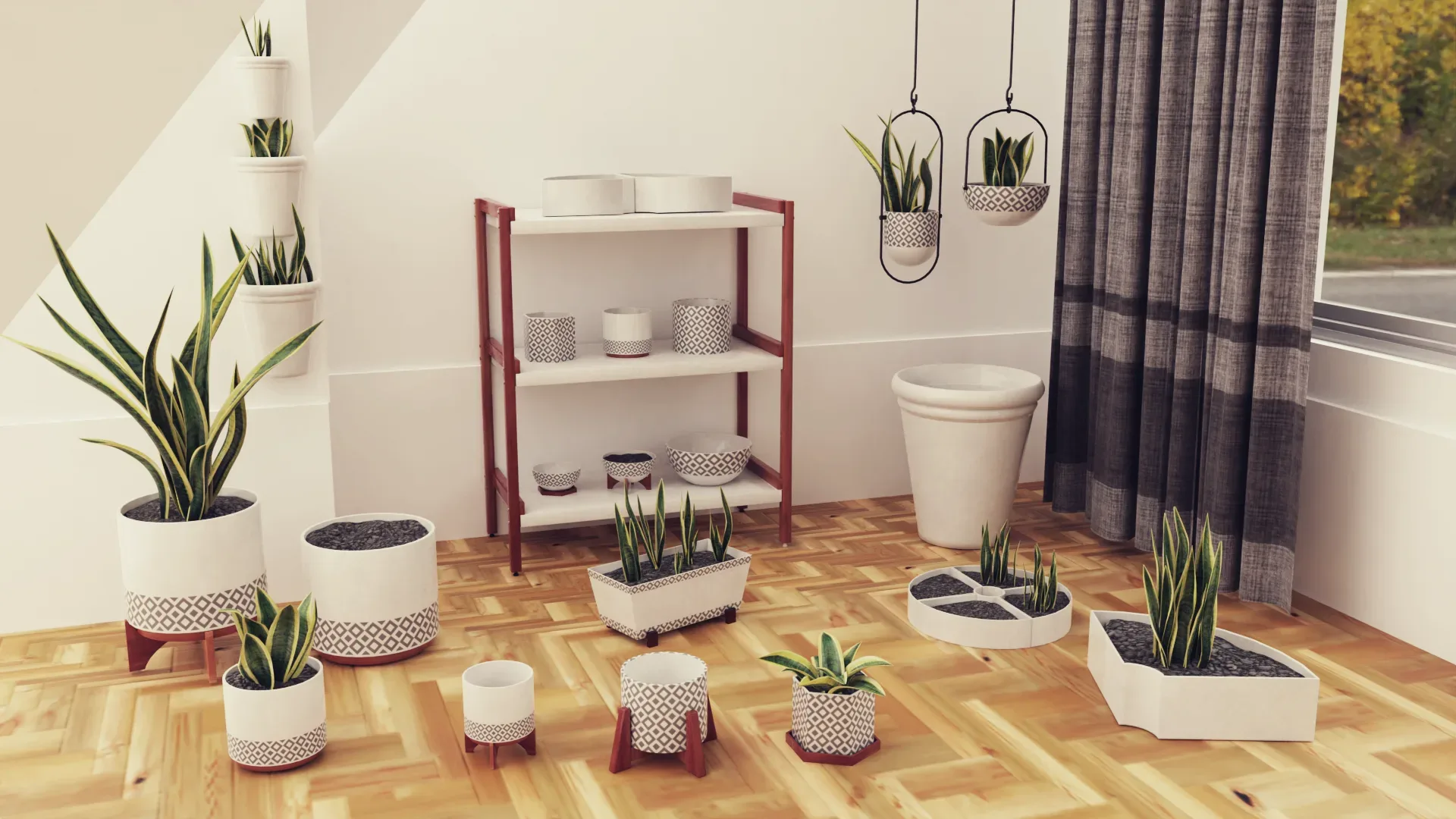 Plants pots collection vol 02