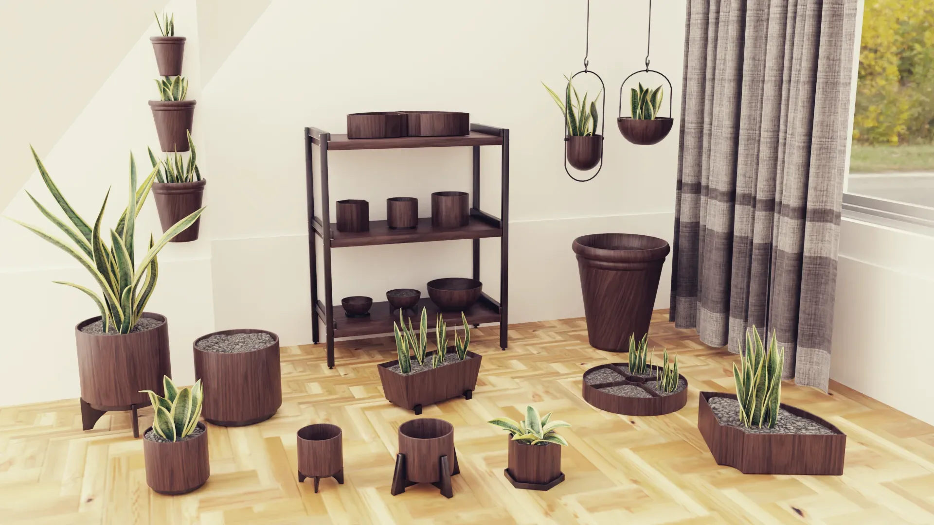 Plants pots collection vol 02