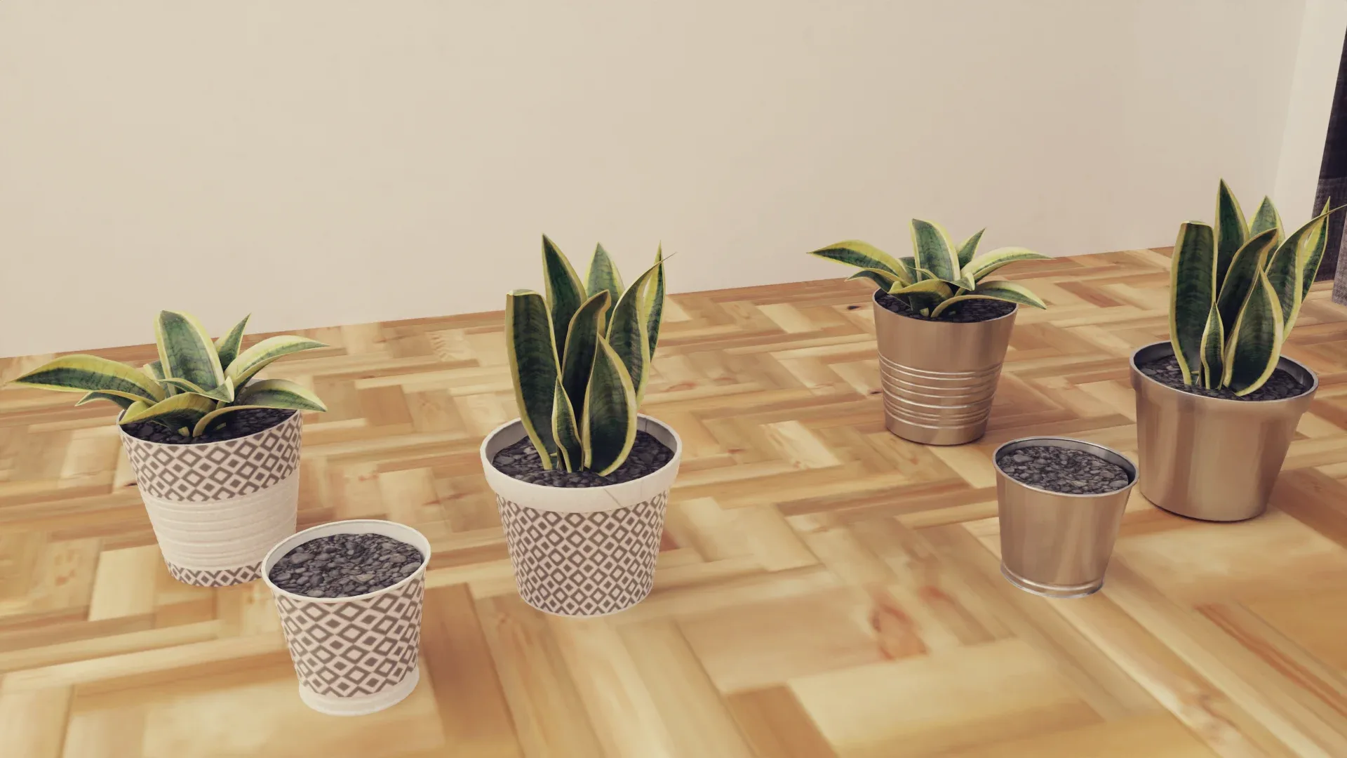 Plants pots collection vol 03