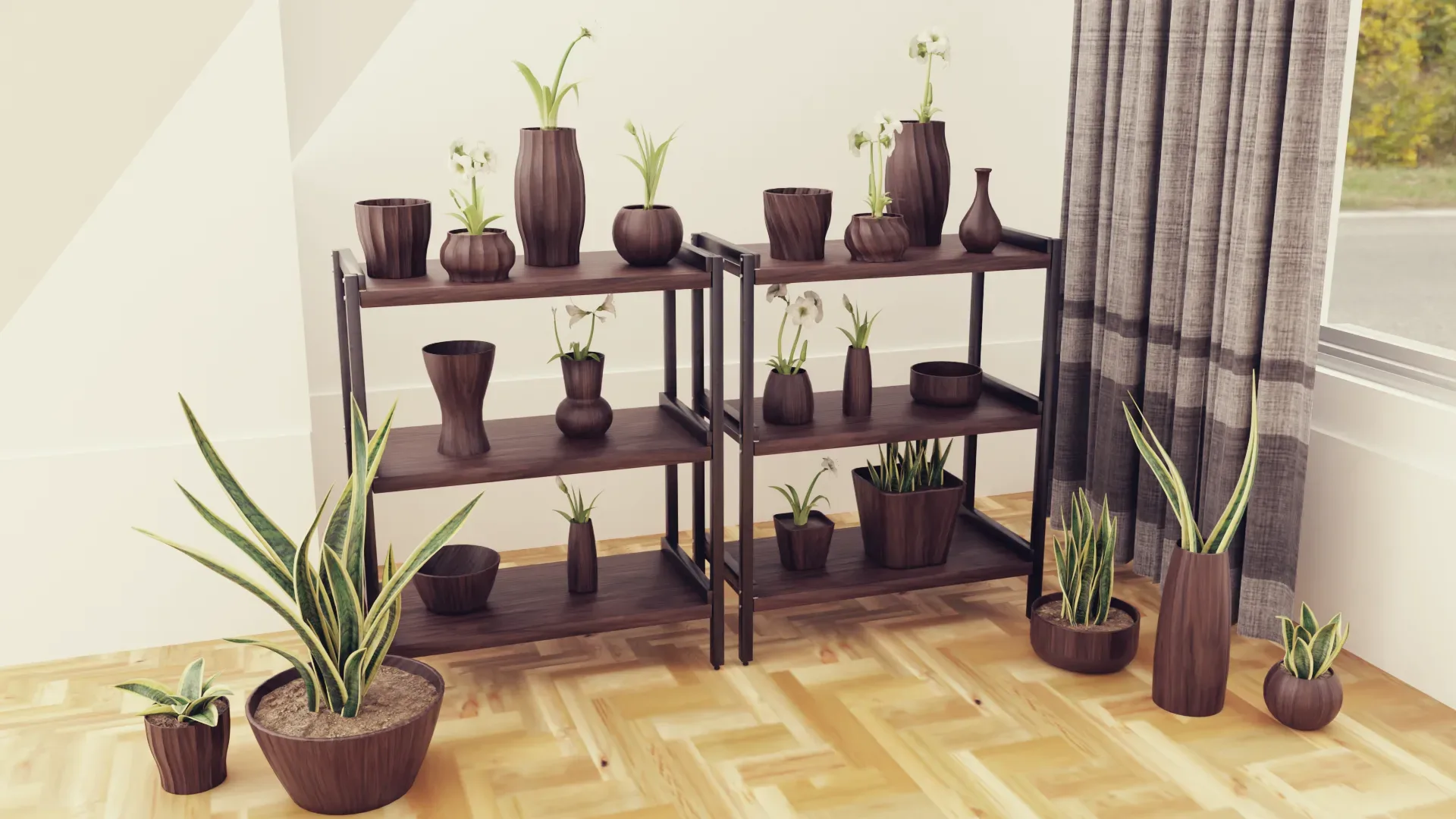 Plants pots collection vol 04