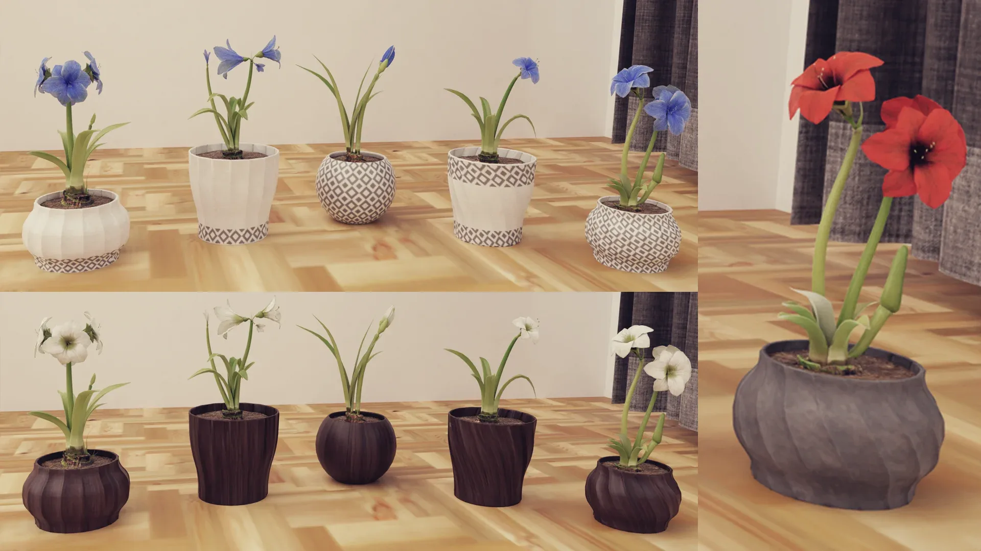 Plants pots collection vol 04