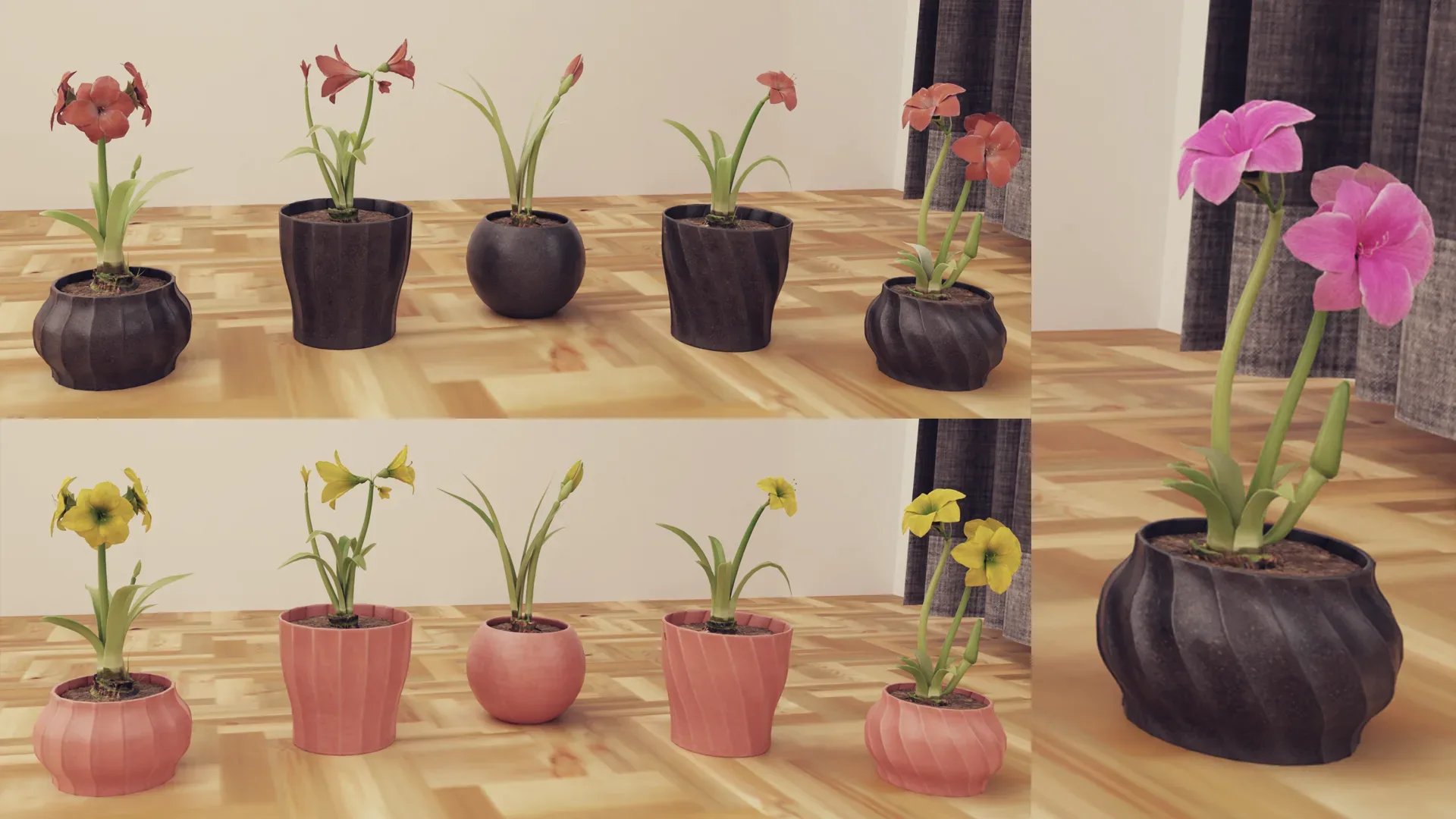 Plants pots collection vol 04