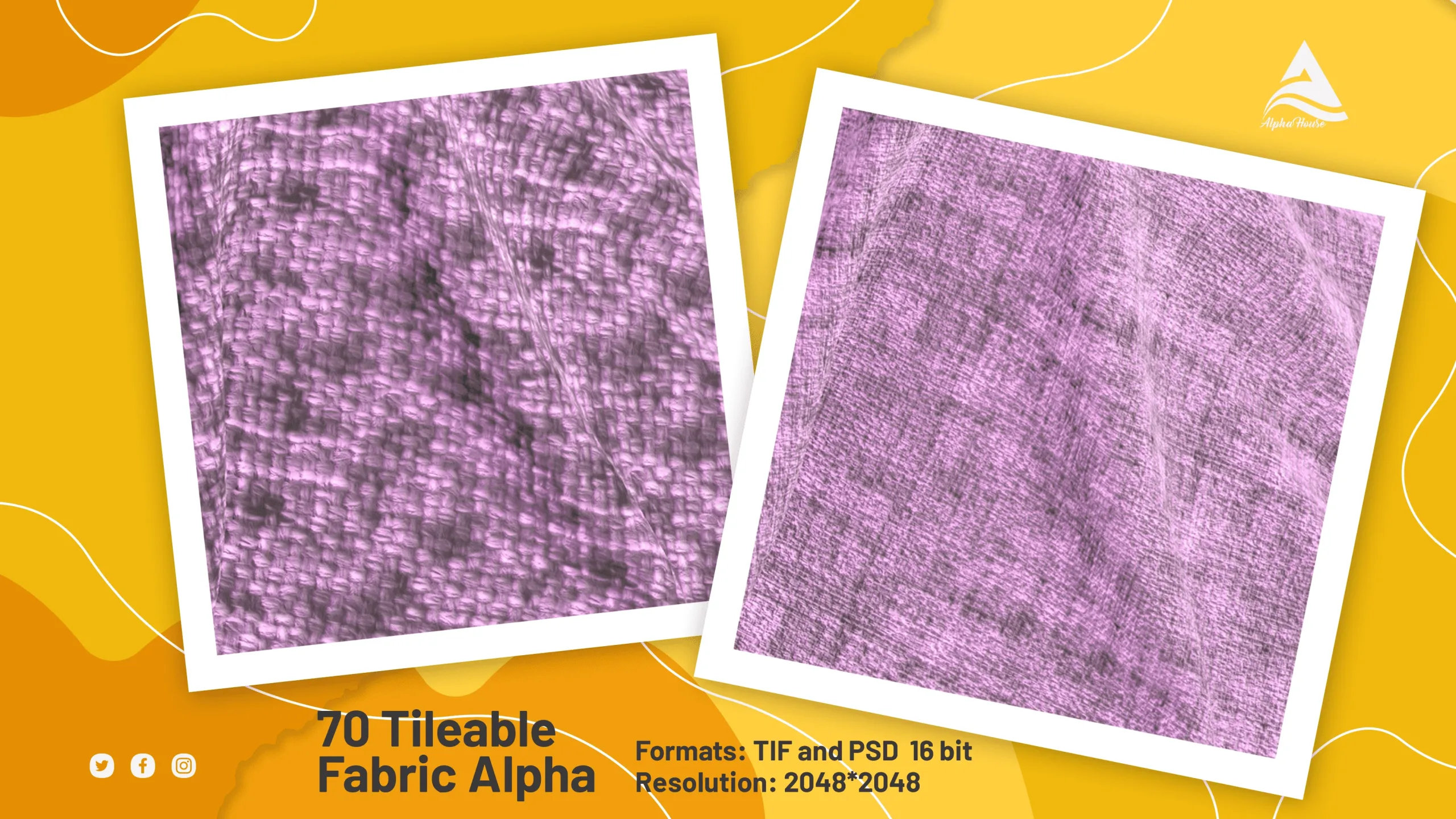 70 Tileable Fabric Alpha