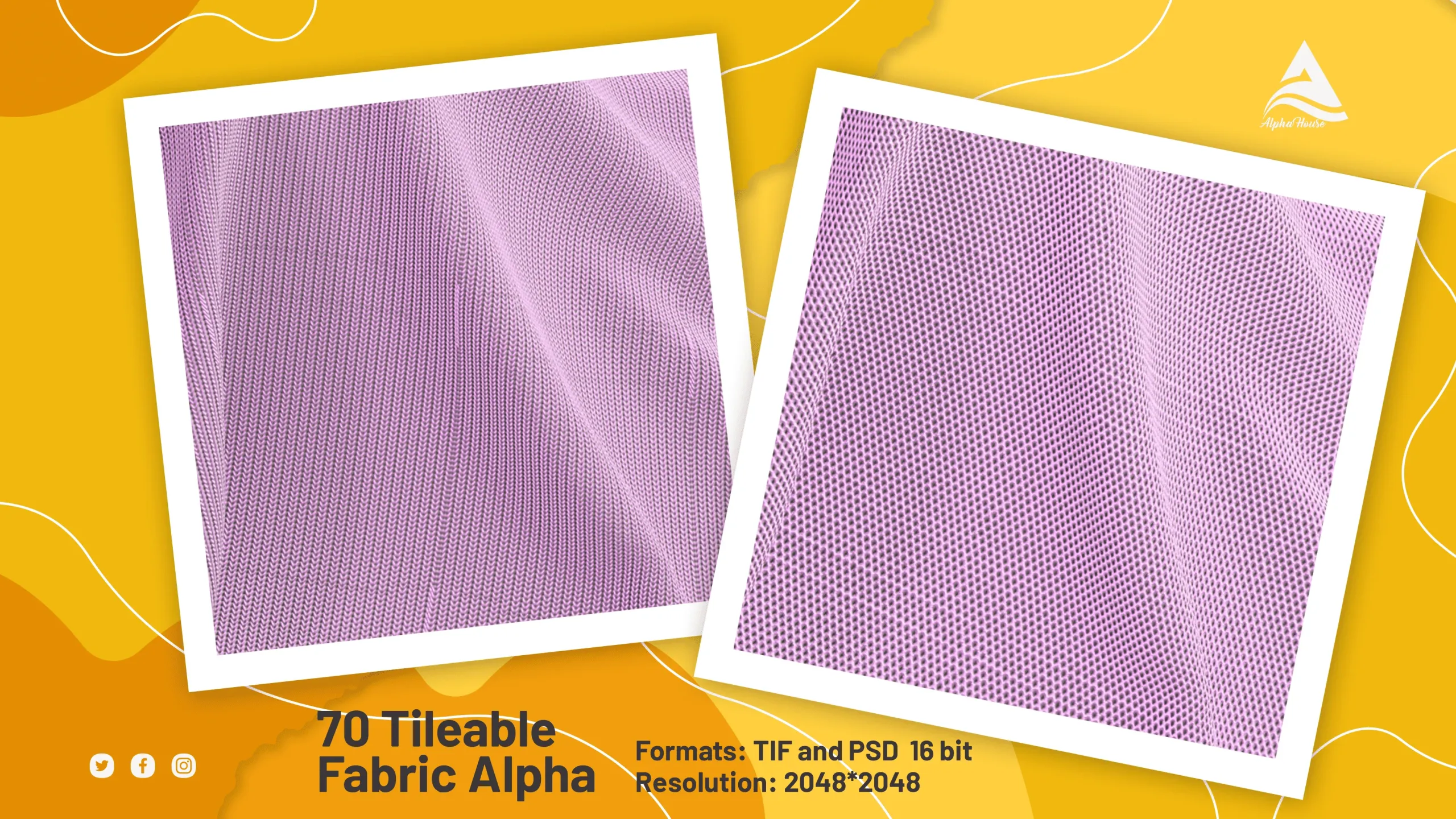 70 Tileable Fabric Alpha