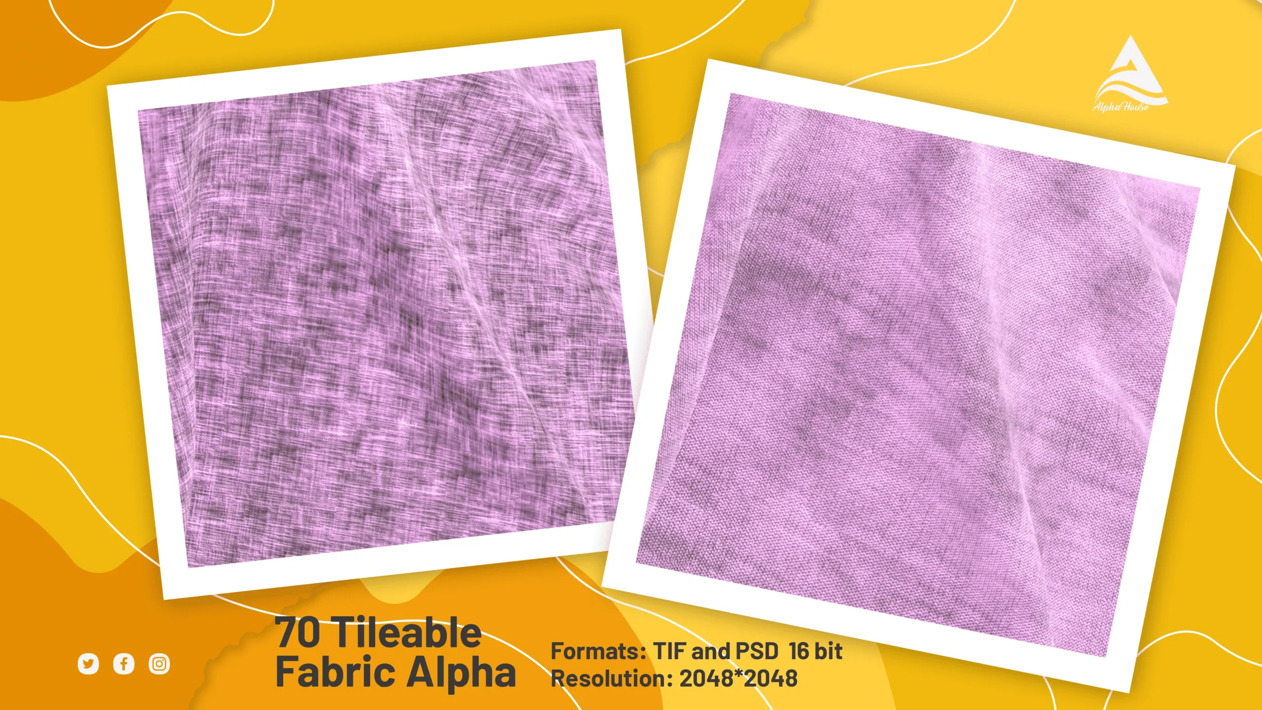 70 Tileable Fabric Alpha