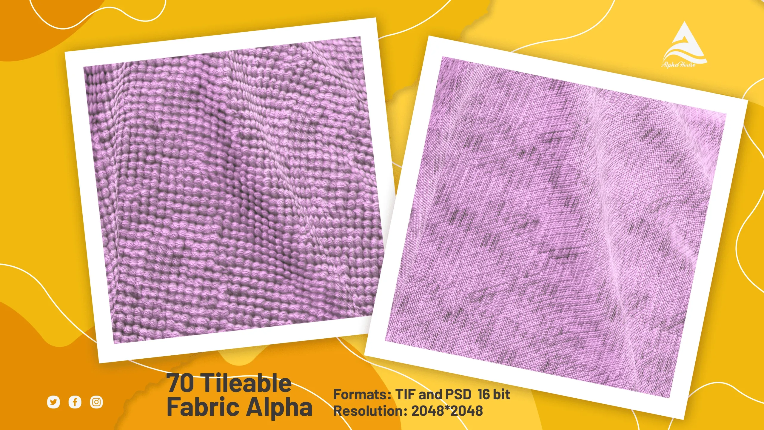 70 Tileable Fabric Alpha