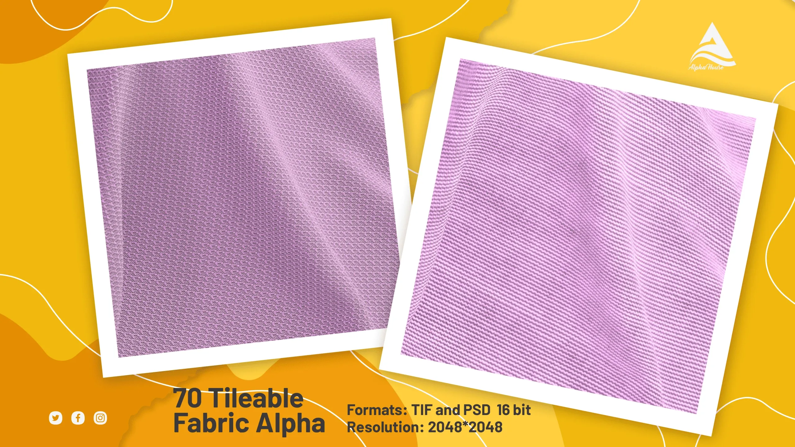 70 Tileable Fabric Alpha