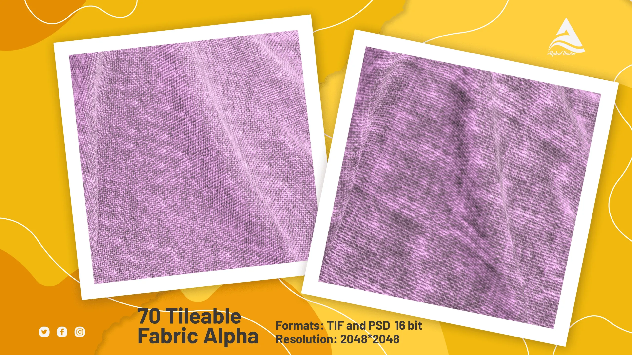 70 Tileable Fabric Alpha