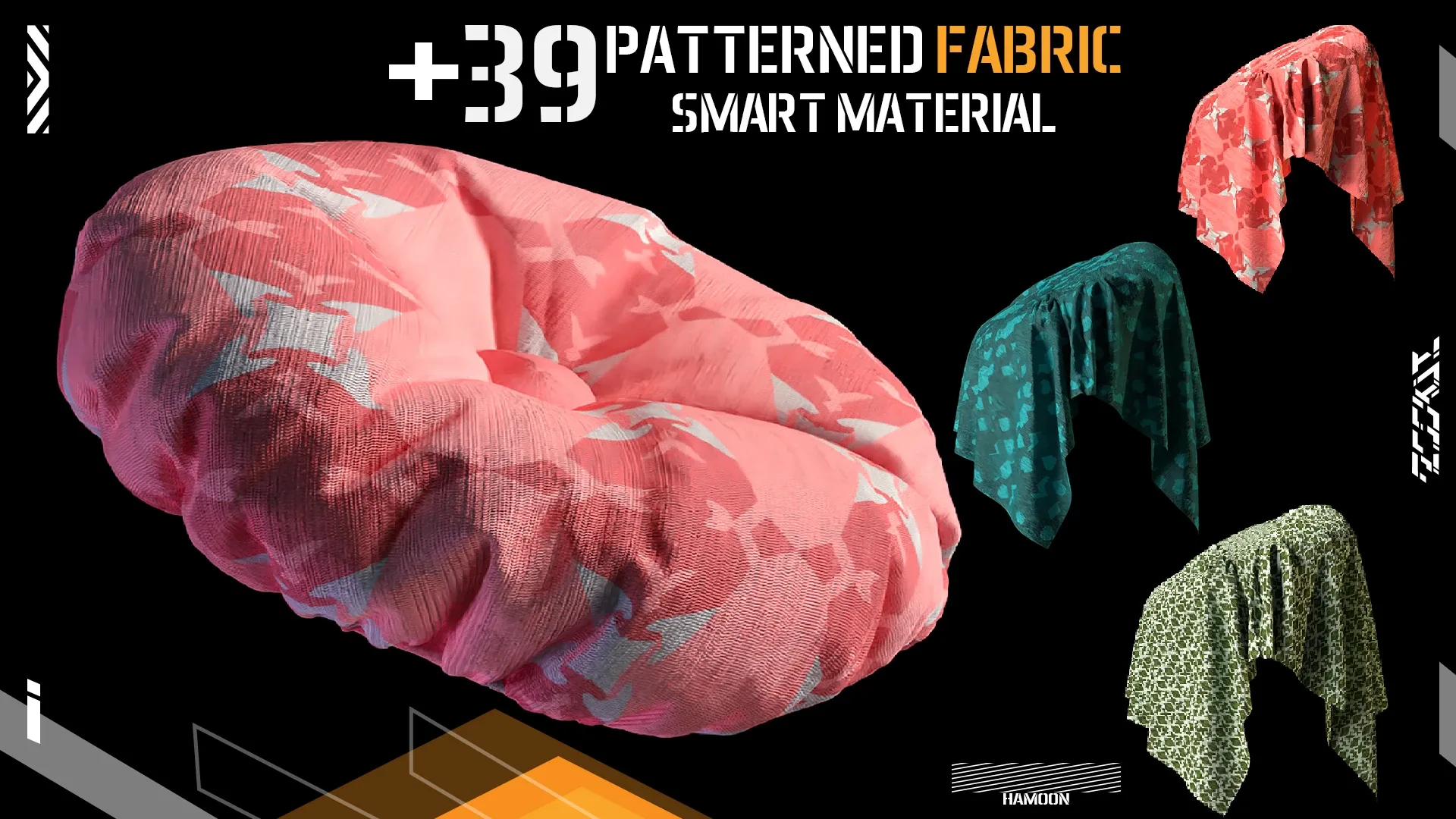 +39 Patterned Fabric Smart Material