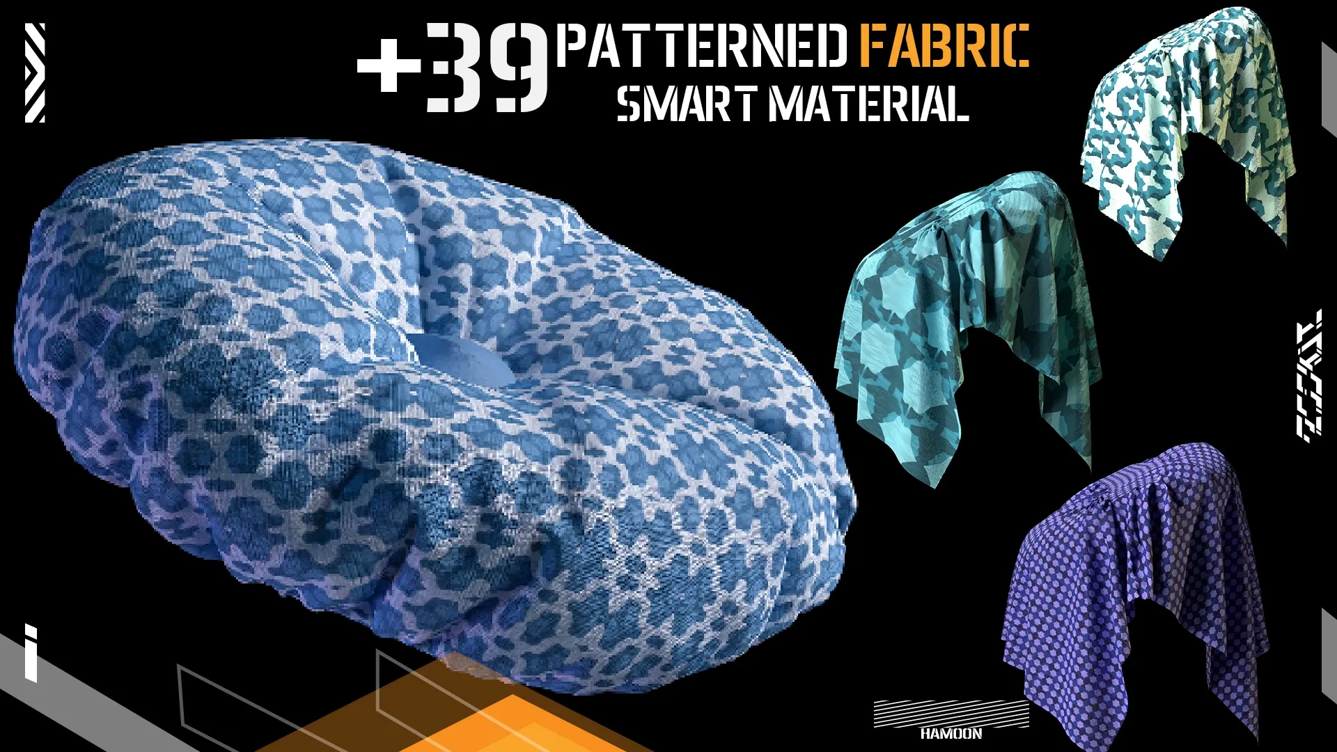 +39 Patterned Fabric Smart Material