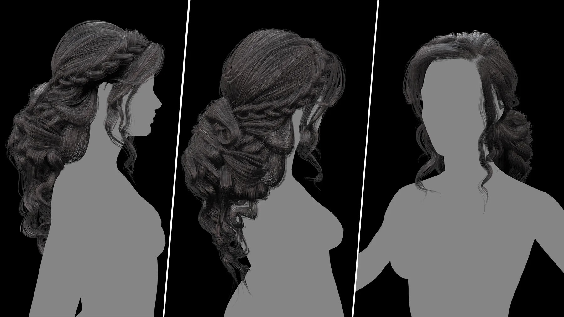 10 Advanced Realtime Hair Cards