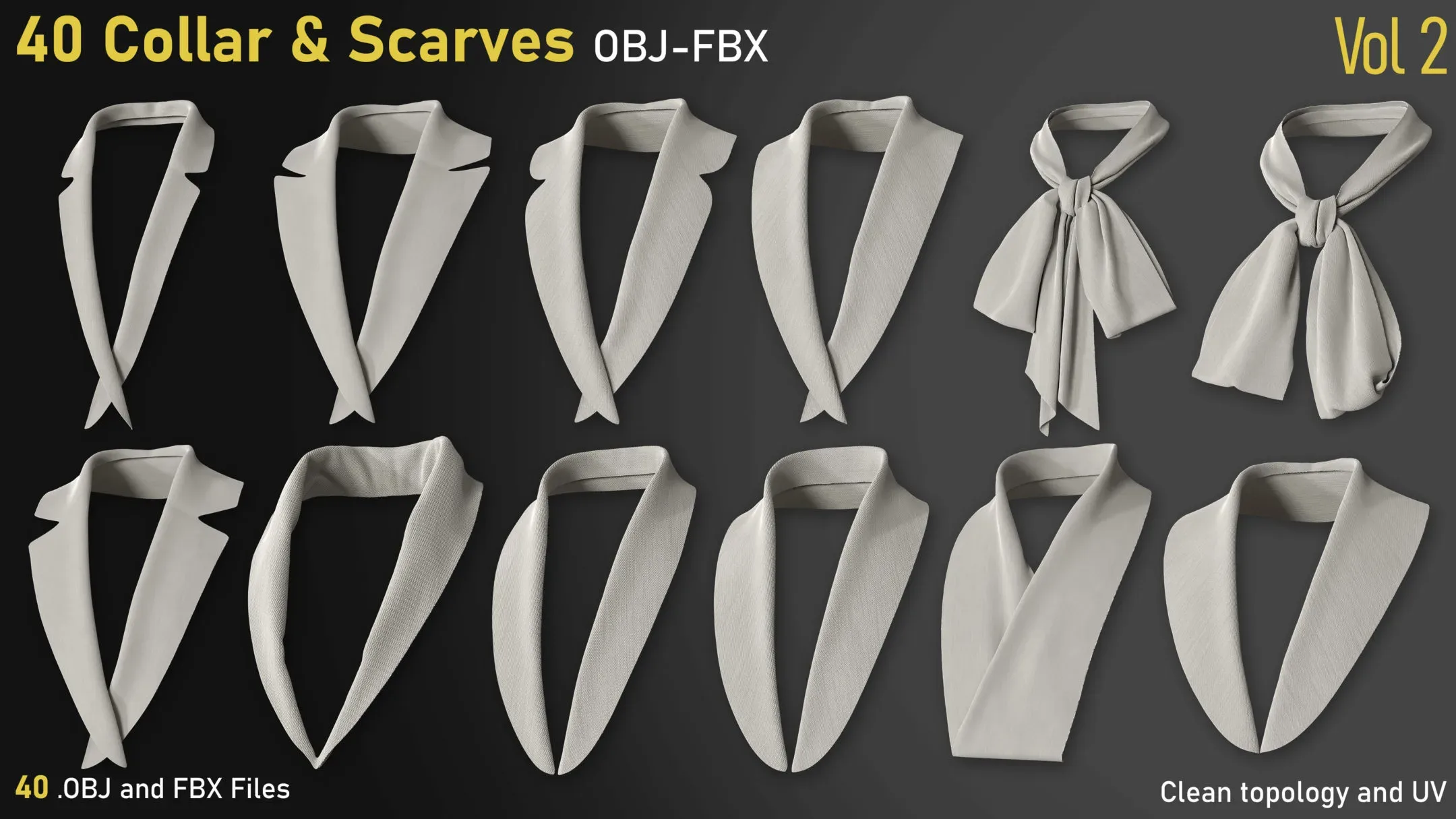 Collars and Scarves Pack-Vol2