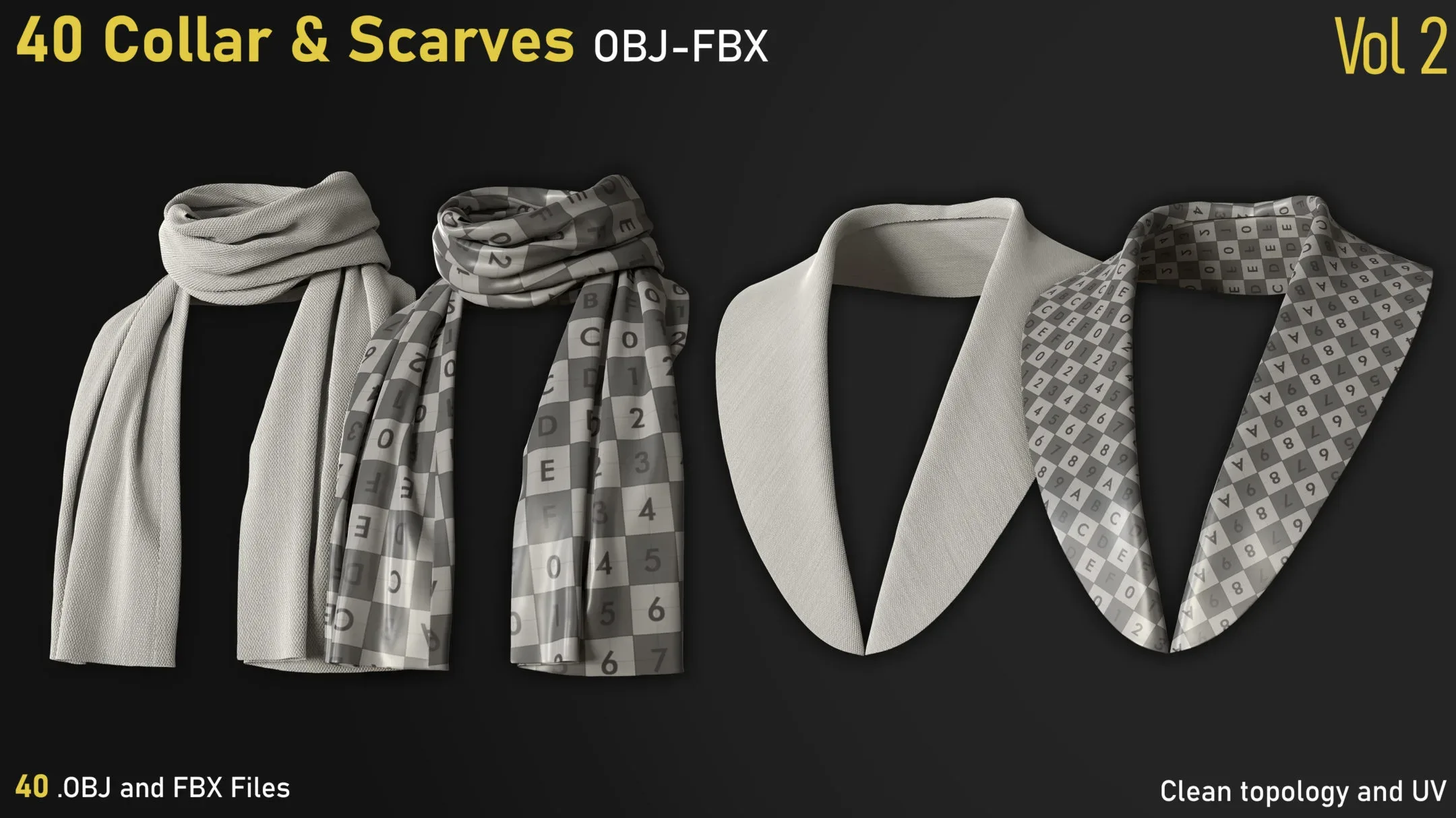 Collars and Scarves Pack-Vol2
