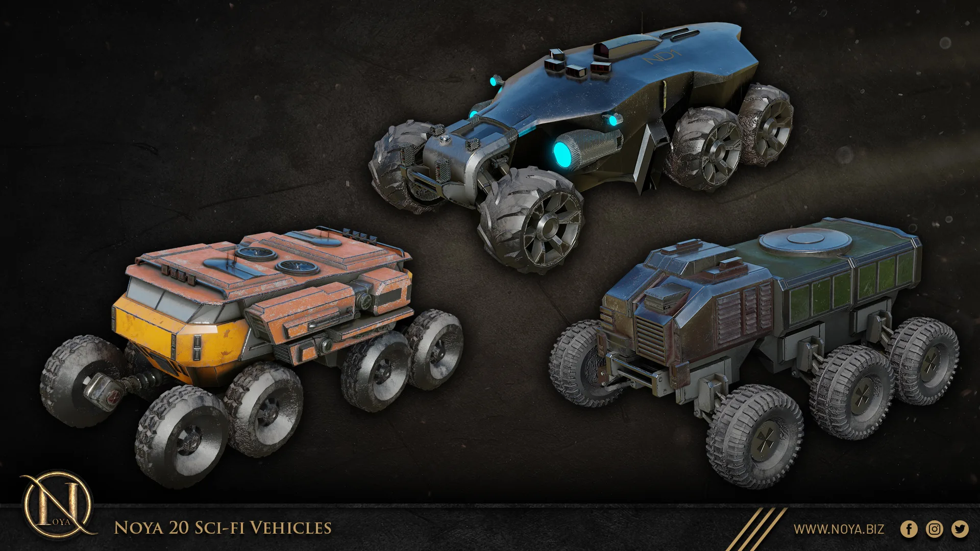 Noya 20 SCI FI Vehicles