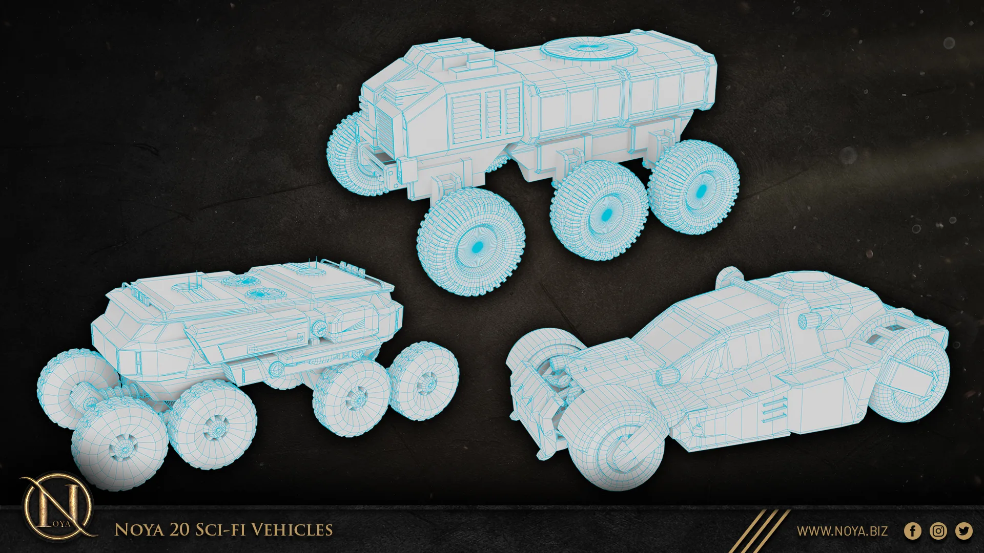 Noya 20 SCI FI Vehicles