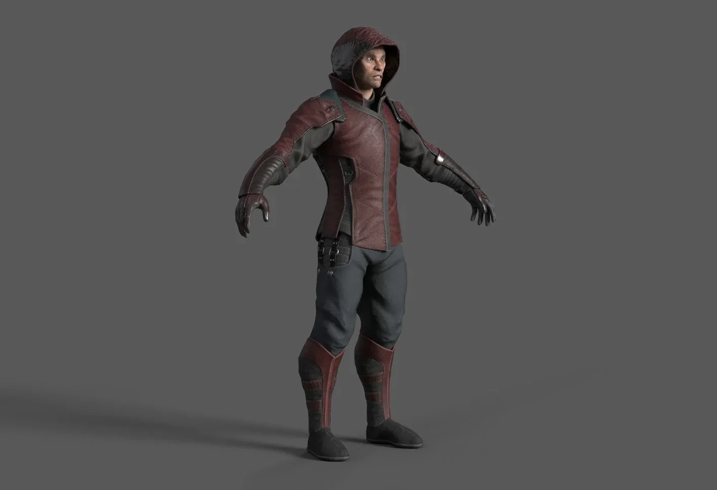 Ninja UE4, UE5, Gameready character