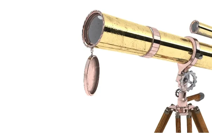 Ancient telescope