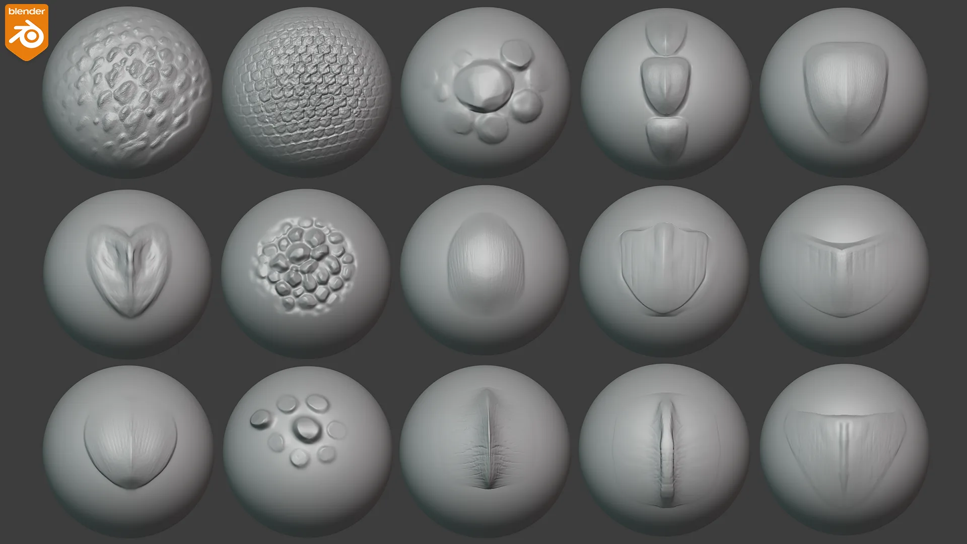 Dragon Skin Brushes For Blender