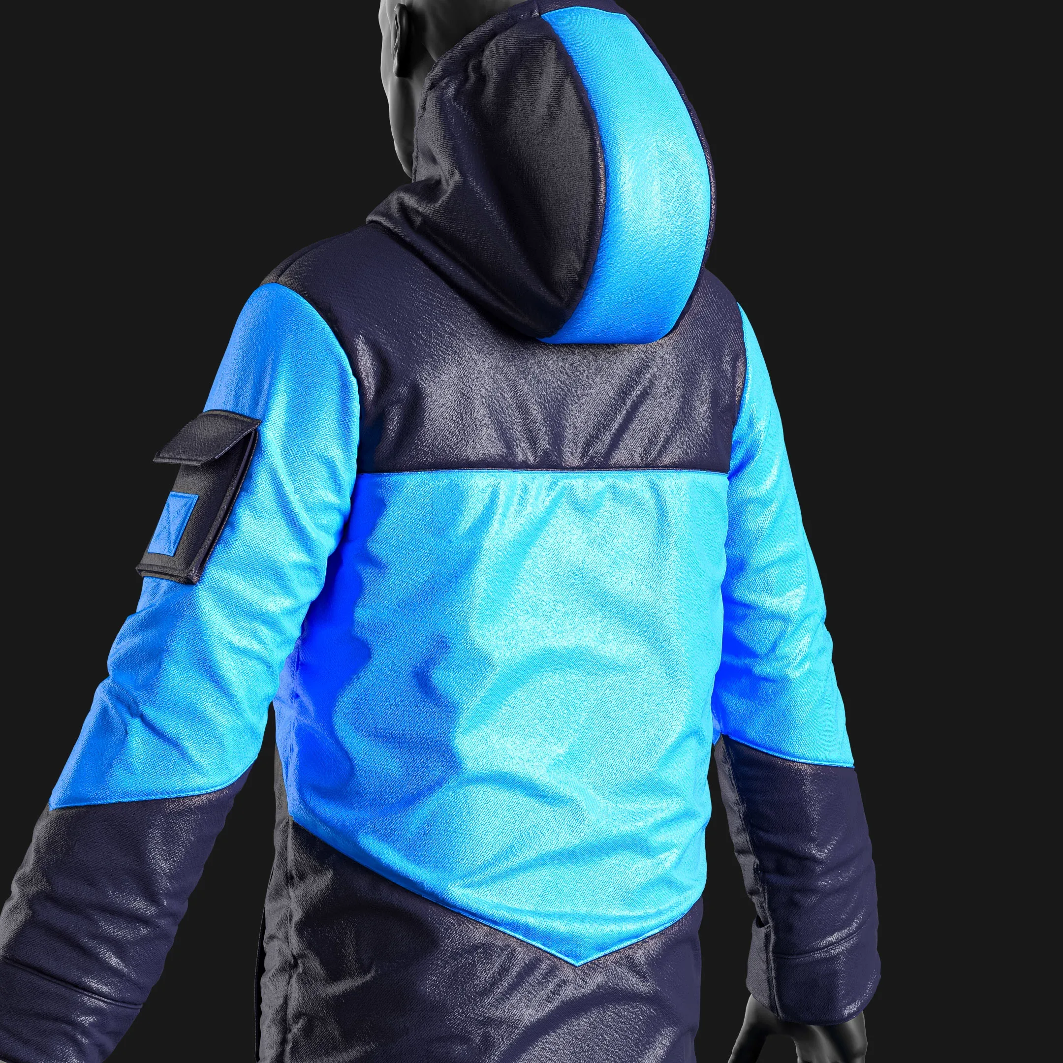 Jackets and Pants Snowboarding + Clo3D + OBJ Vol.02