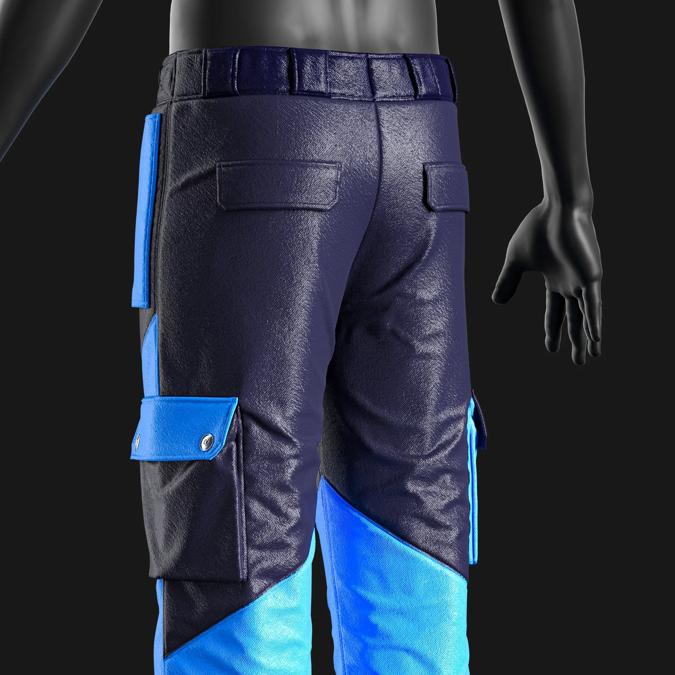 Jackets and Pants Snowboarding + Clo3D + OBJ Vol.02