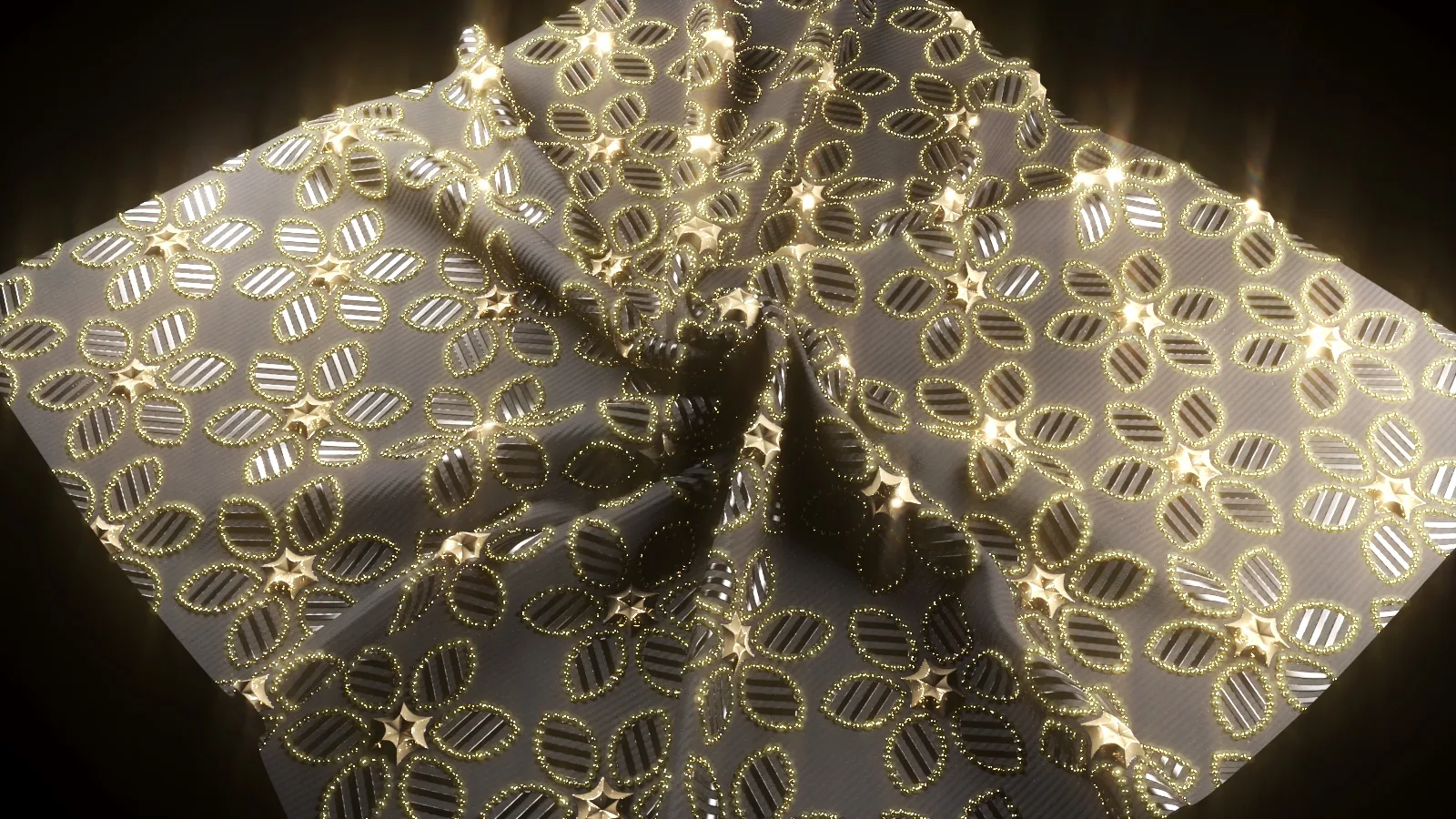 Bling fabric PBR material bundle ( SBSAR + 4k textures)