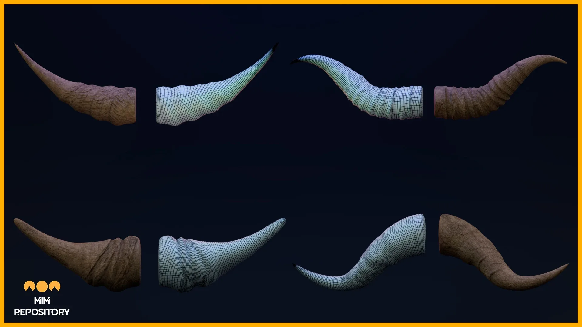 50 Creature Horns IMM + 10 Horn Sockets VDM