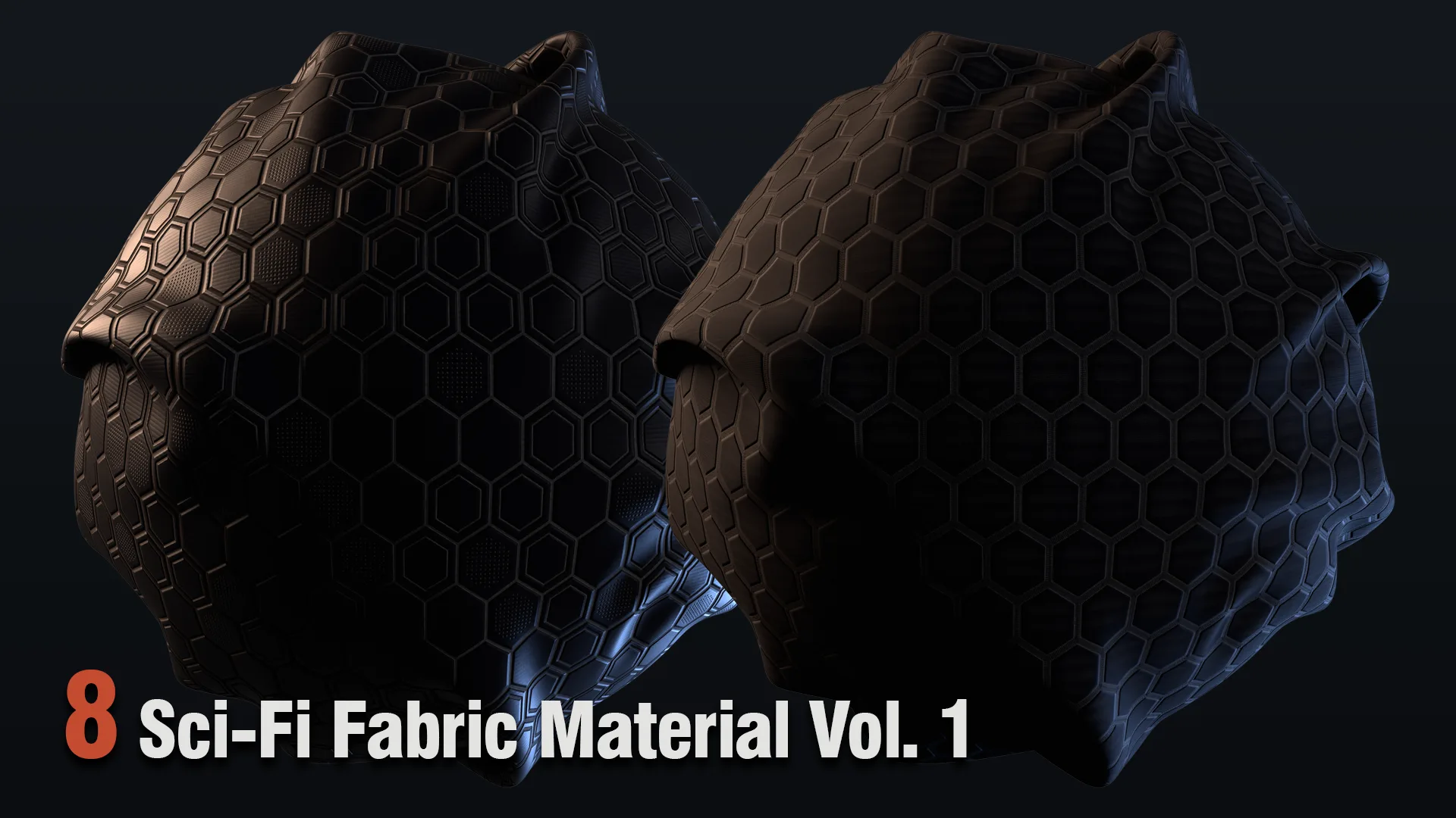 8 Sci-Fi Fabric Material Vol. 1