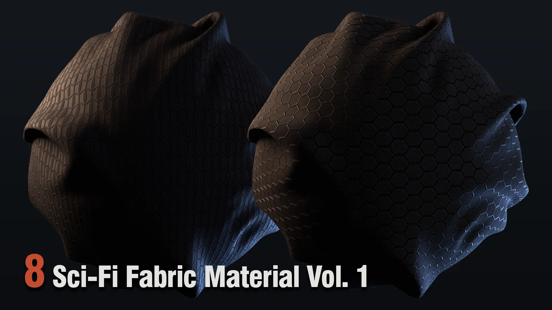 8 Sci-Fi Fabric Material Vol. 1