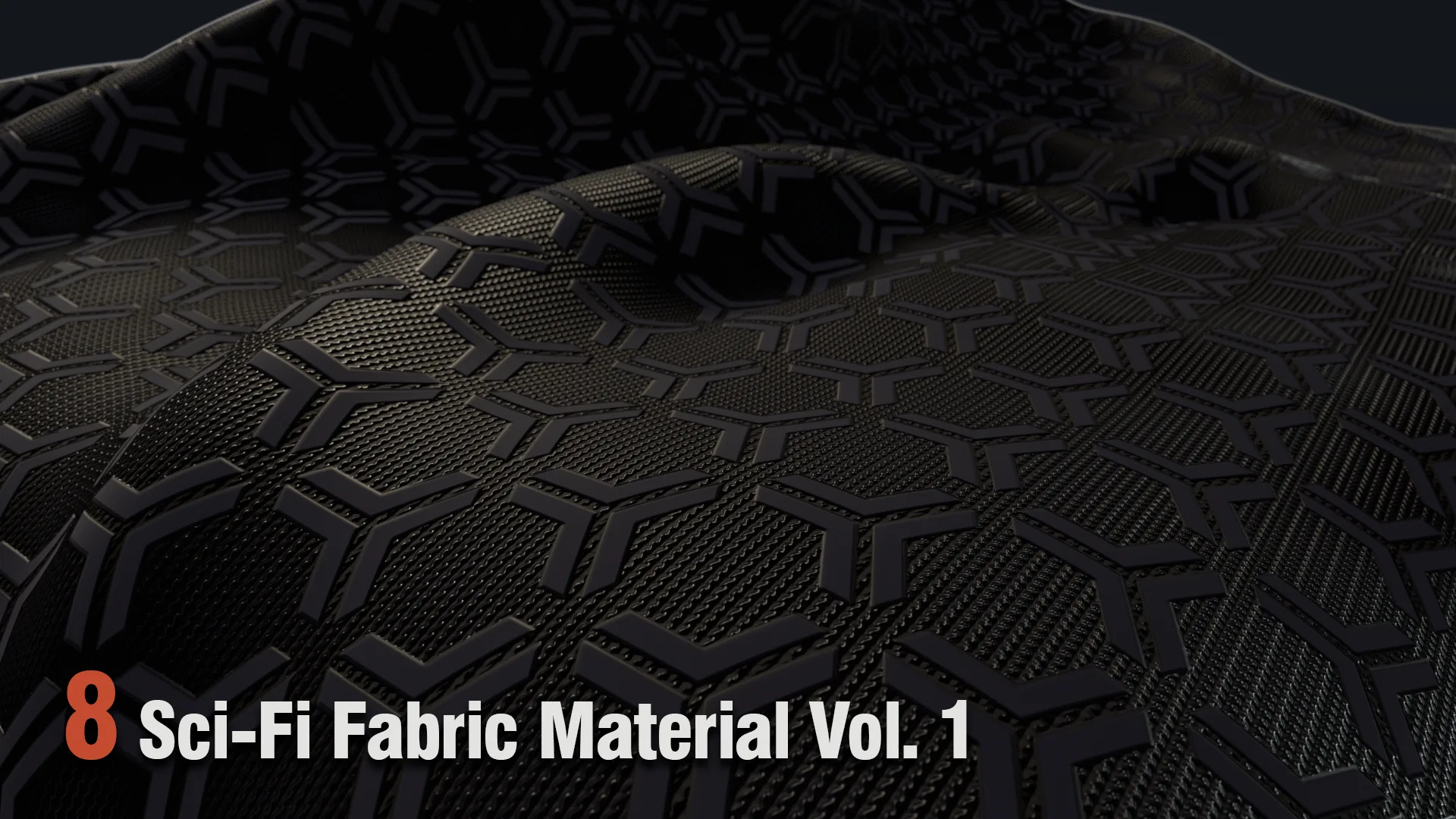 8 Sci-Fi Fabric Material Vol. 1