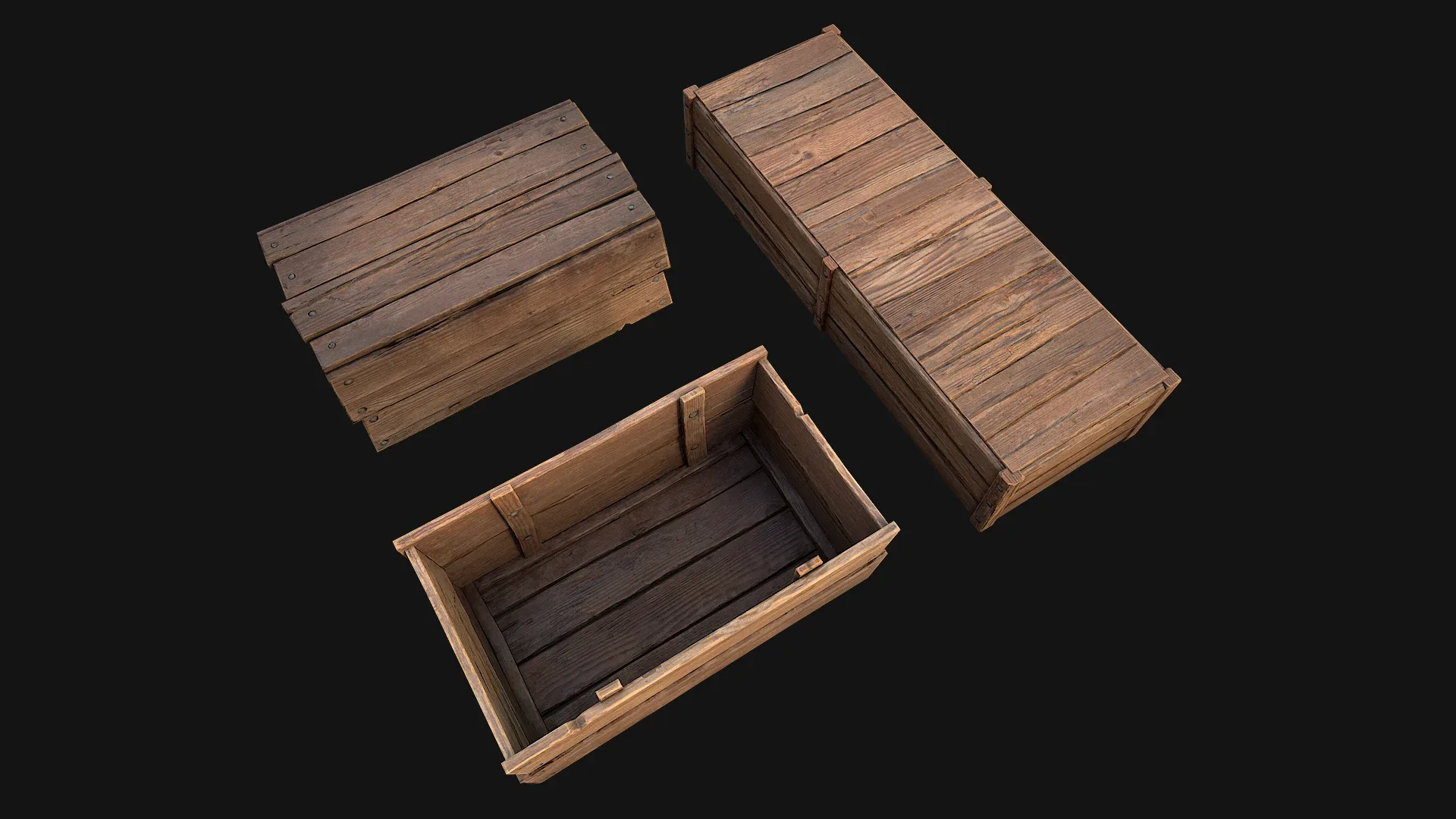 Cabbage Box Crate Stand