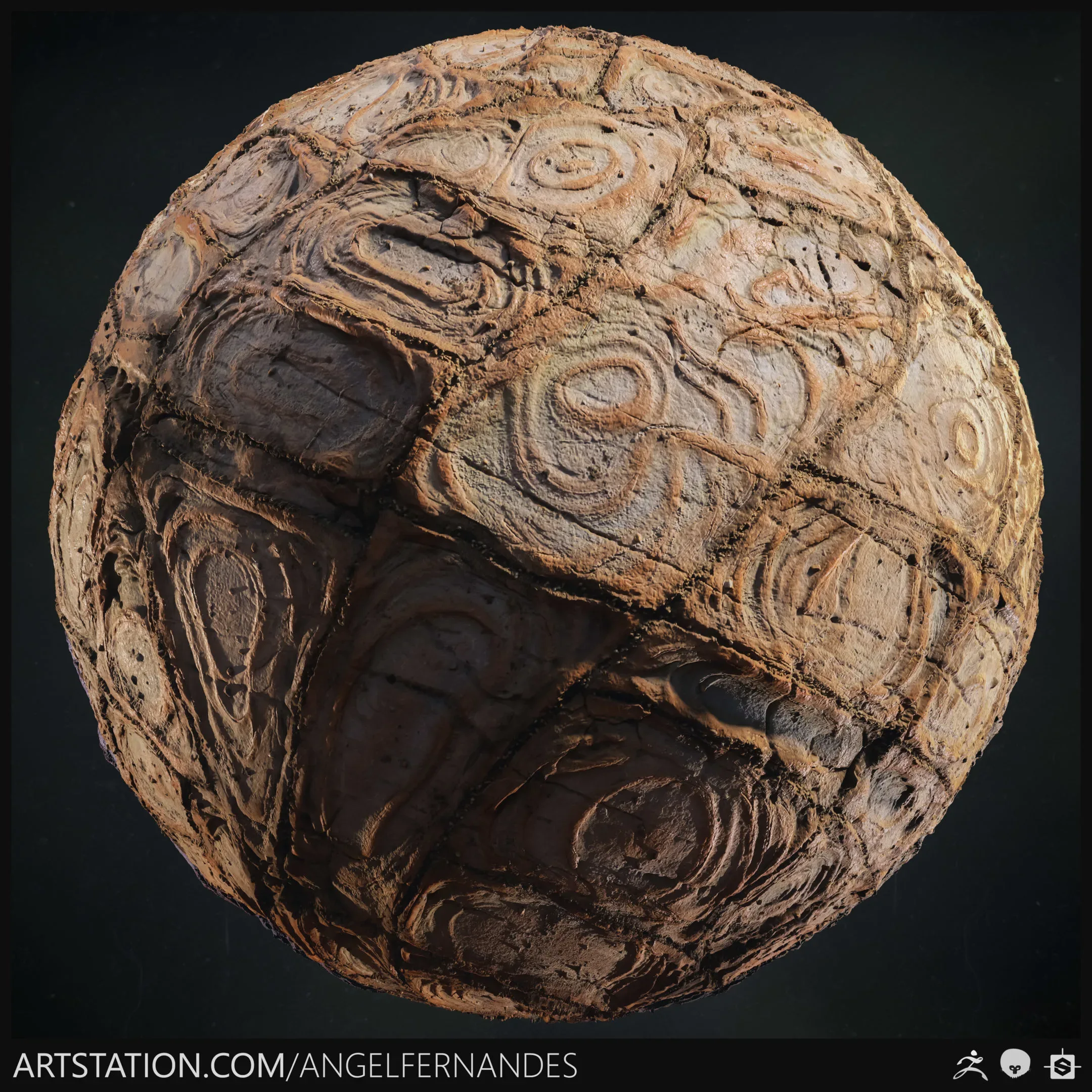 Rocky Surface Material - Substance Designer ZBrush