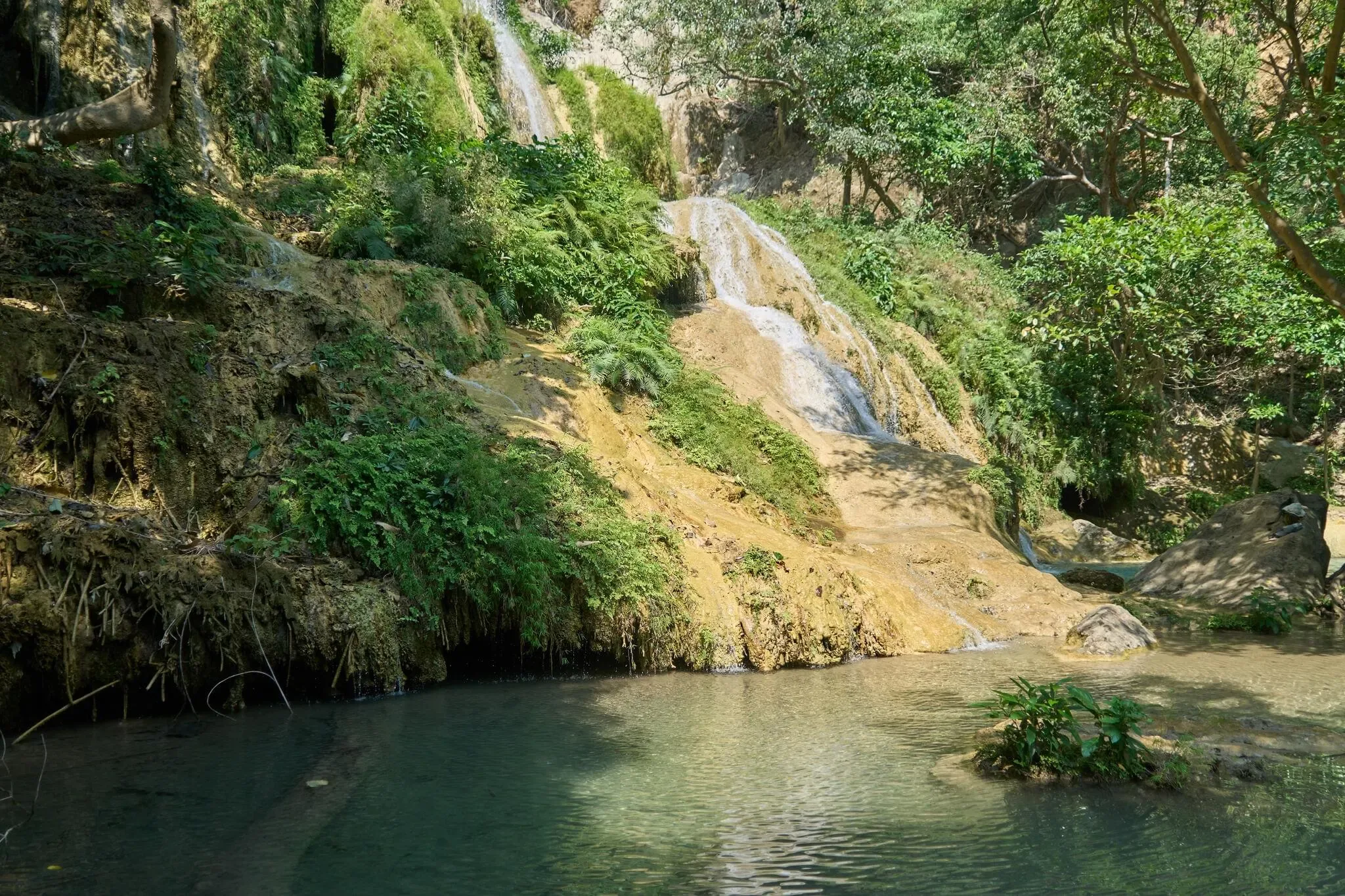 139 photos of Bulging Terrace Jungle Waterfall