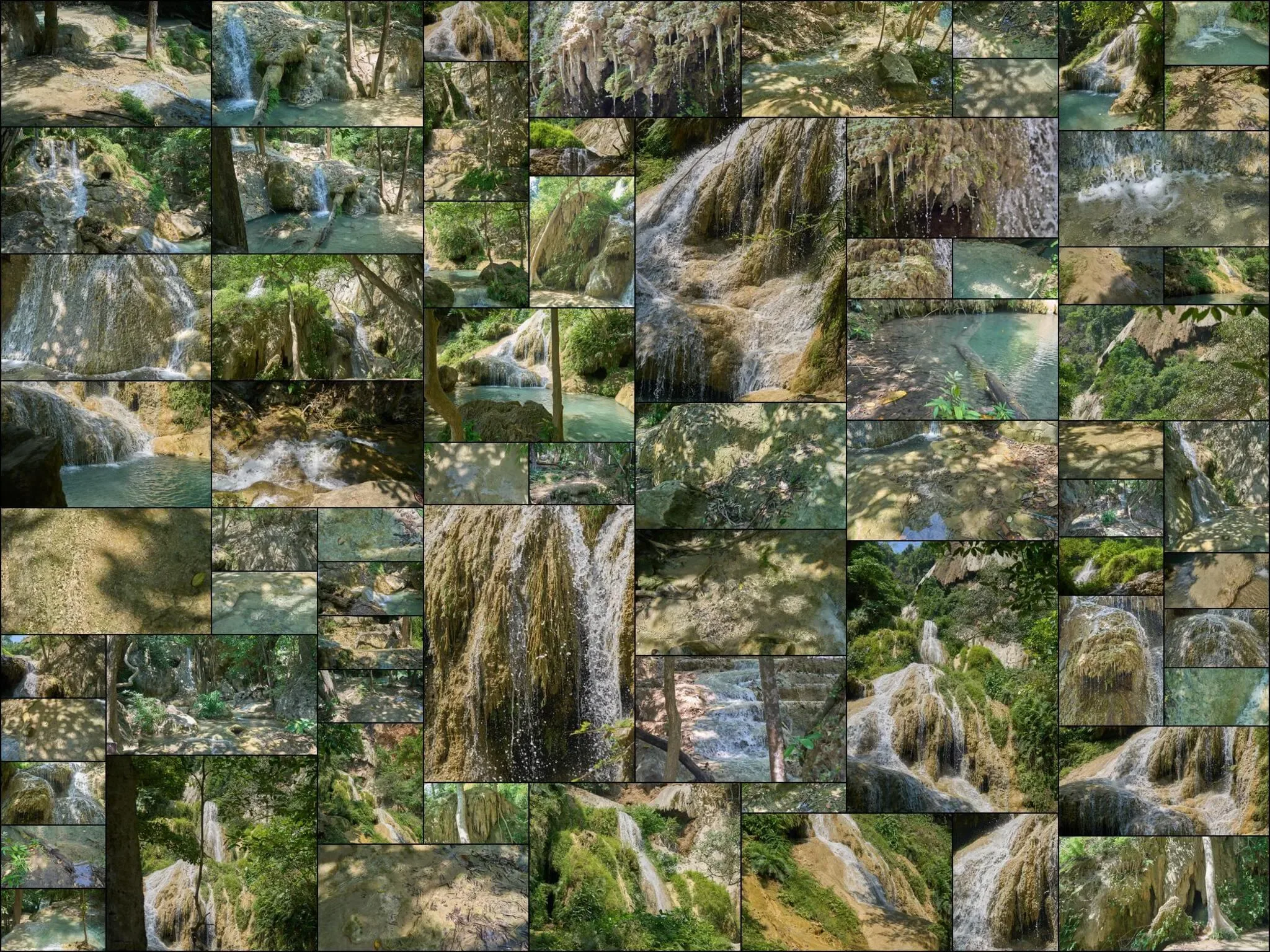 139 photos of Bulging Terrace Jungle Waterfall