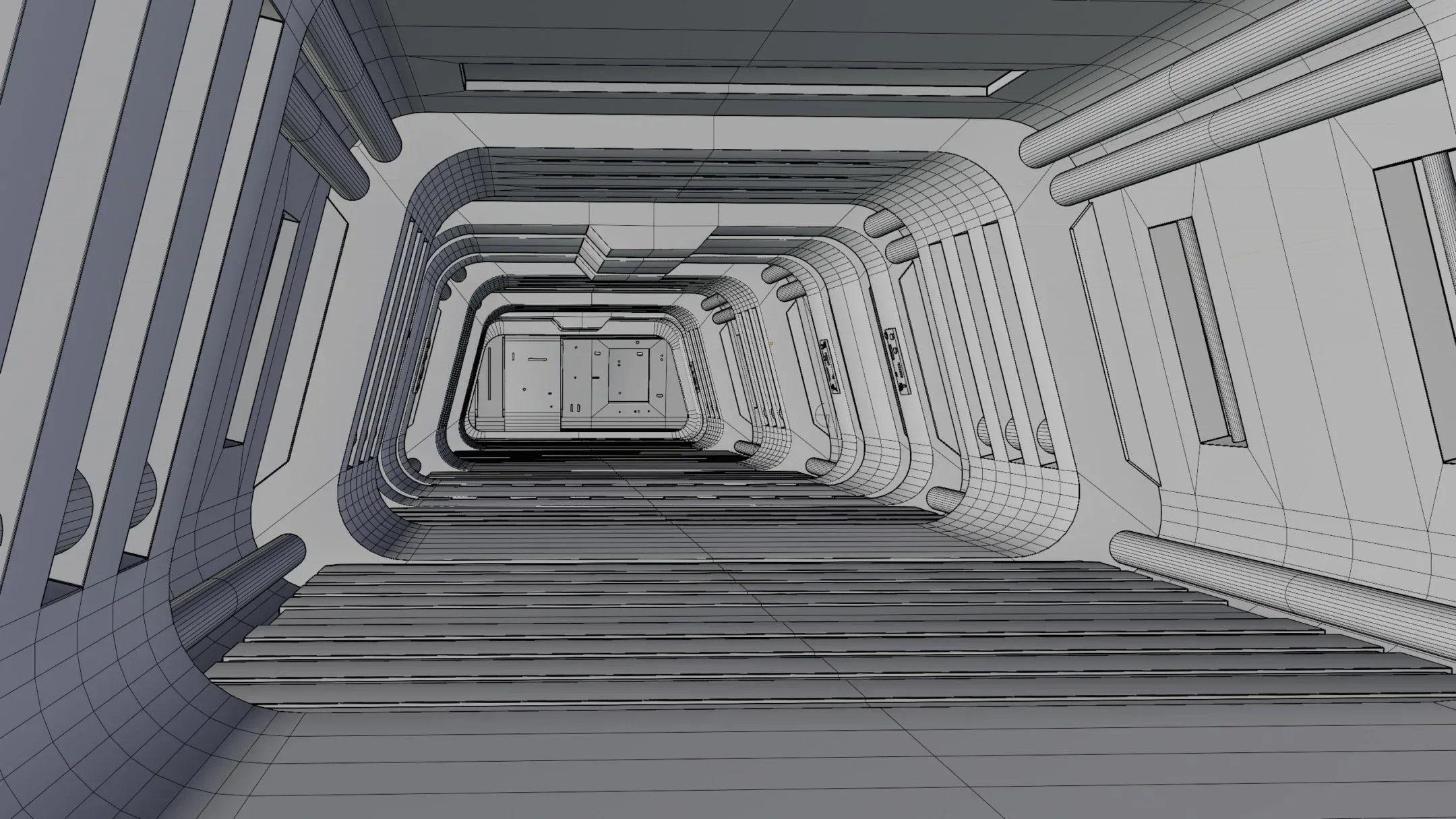 Sci-Fi Passage (Blender)