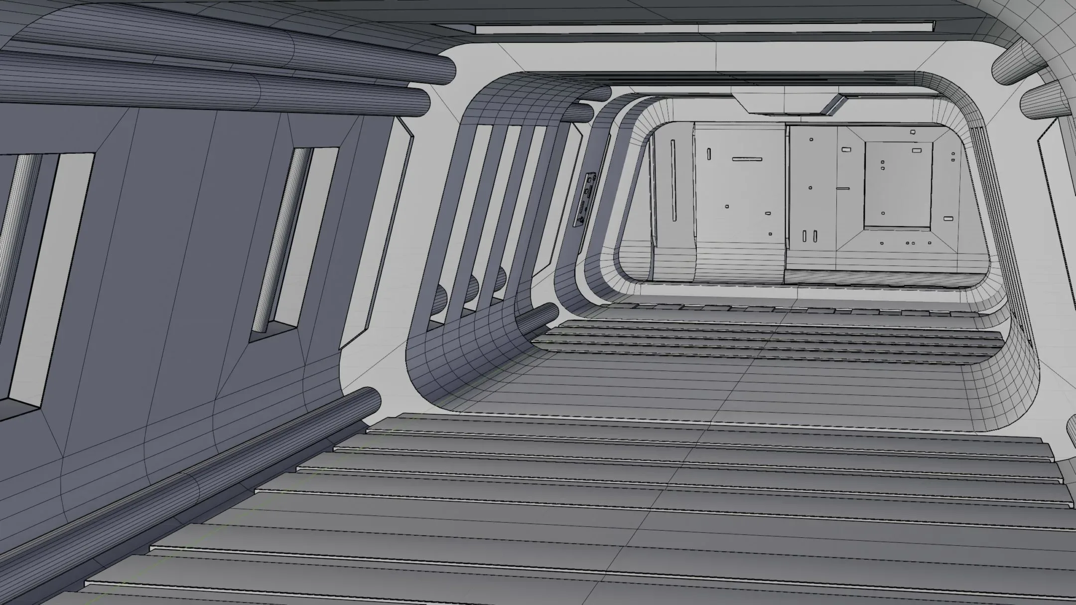 Sci-Fi Passage (Blender)