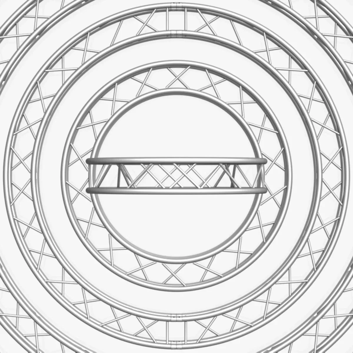 Circle Square Truss Modular Collection - 10 PCS Modular