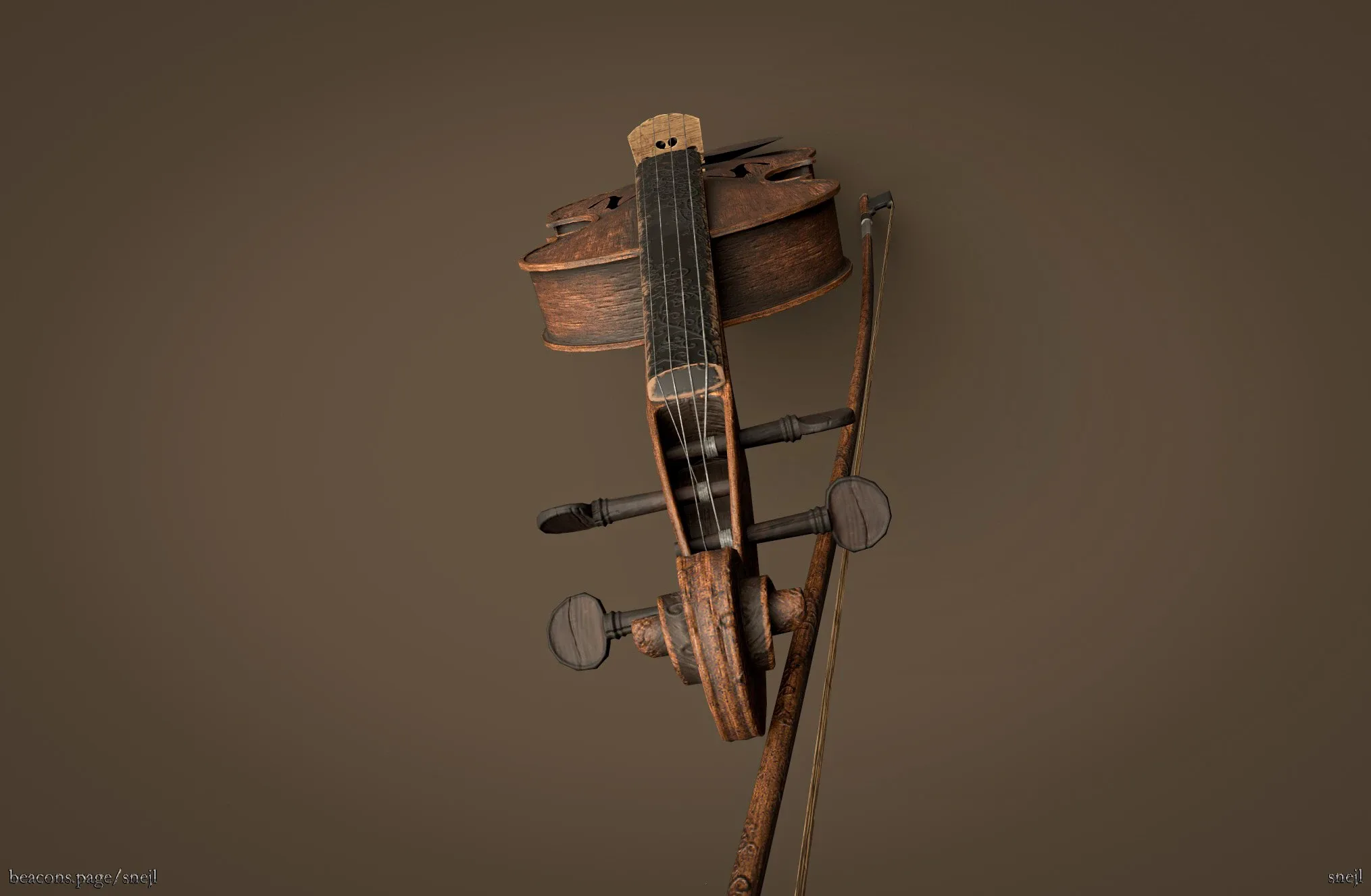 Violin (Game ready)